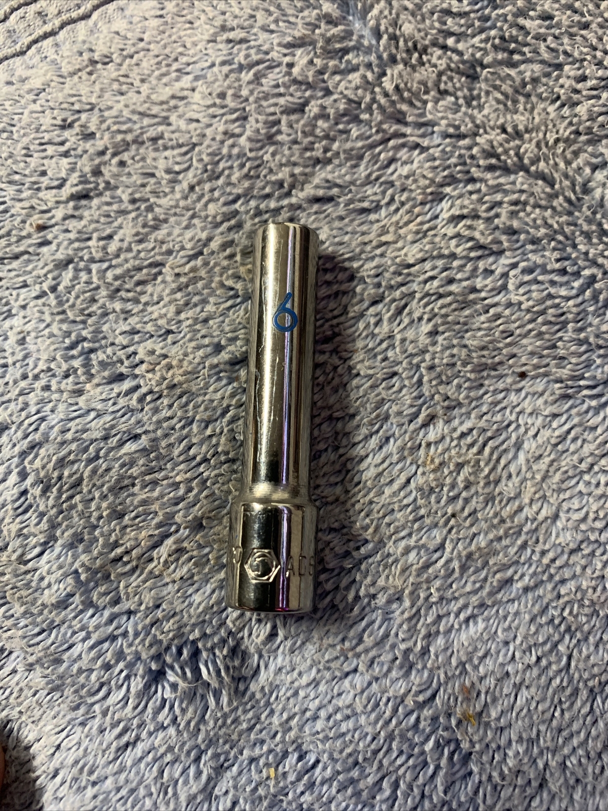 Matco Tools 6 Mm Deep 6 Pt 1/4” Drive Chrome Socket AD6M6A Made In USA New!