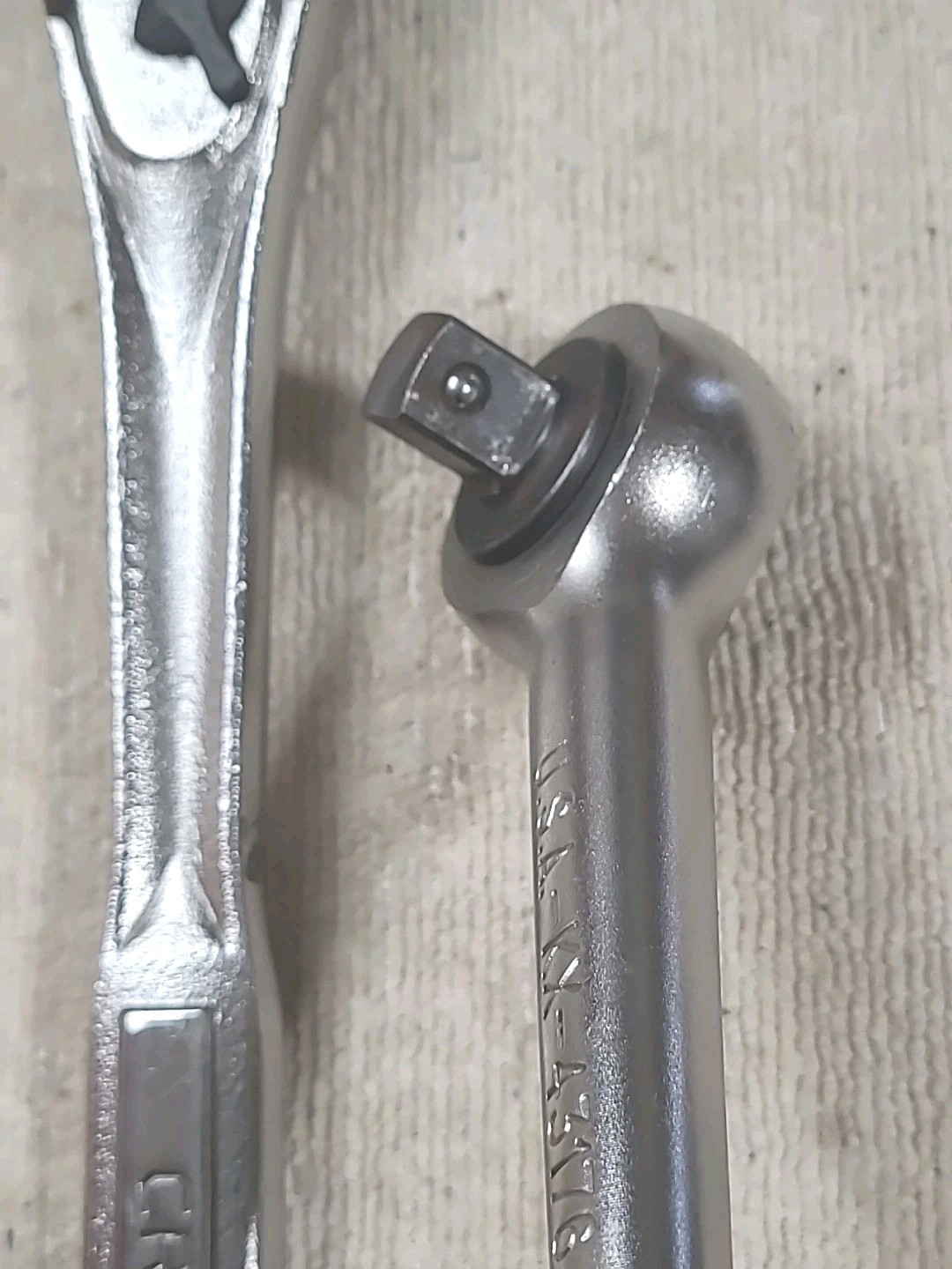 Craftsman 44808 & 43176 1/2» Drive Ratchets Made In USA Vintage Tools
