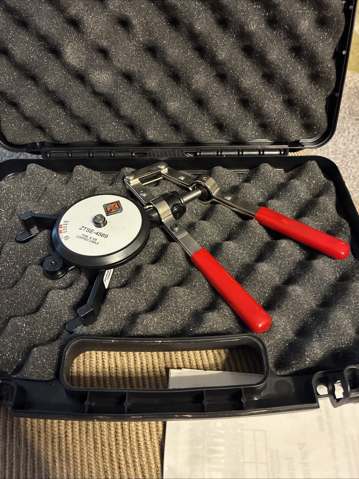 International ZTSE4569 Parking Brake Cable Tension Gauge New Open Box