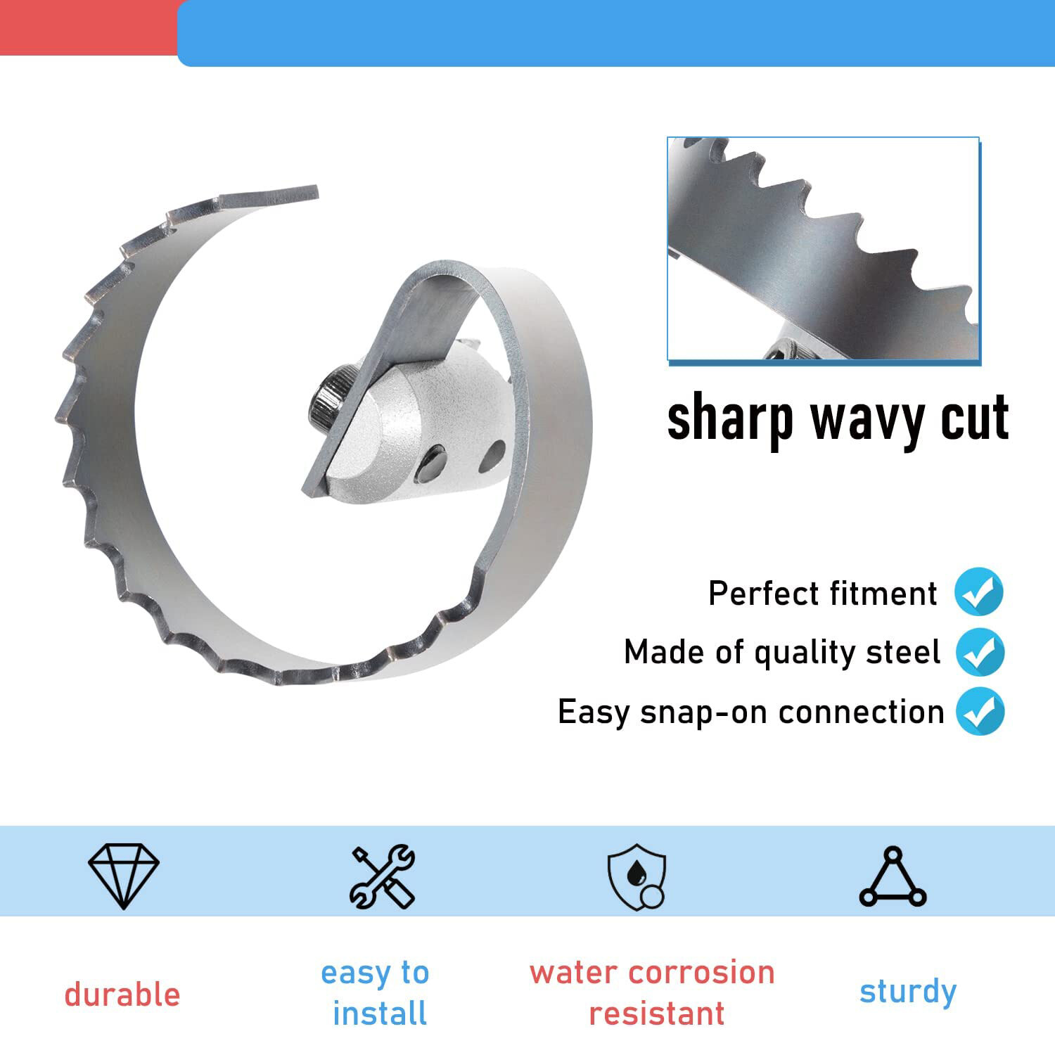 2″ Spiral Cutter 63025 T-209 Fit for Ridgid K-50 K-400 Drum & Sectional Machines