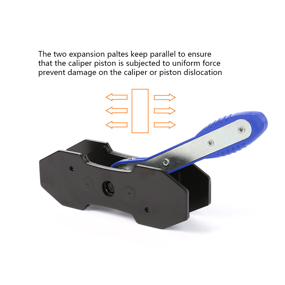 Car Ratchet Brake Piston Spreader Wrench Caliper Pad Install Tool Press Ratchet