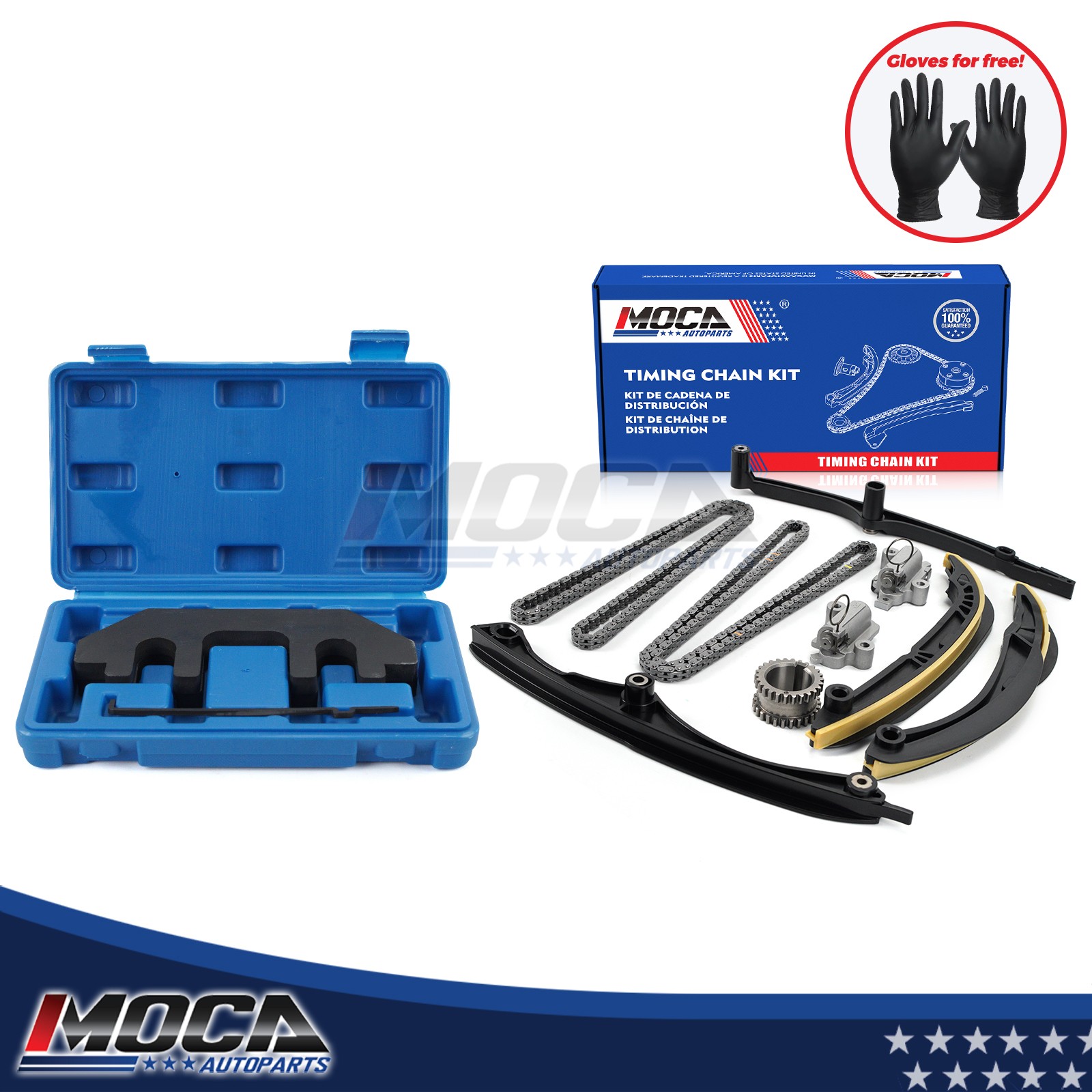 Timing Chain Kit w/ Camshaft Holding Tool for 17-18 Ford F-150 3.5L V6 GAS DOHC