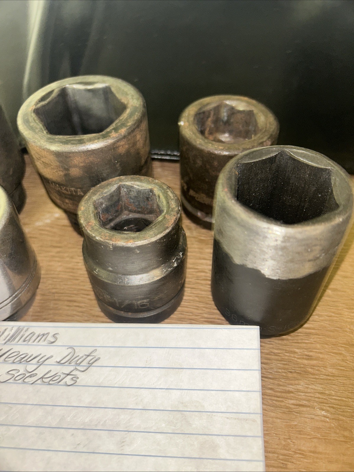 Lot Armstrong/Williams/Wright Heavy Duty Impact Sockets