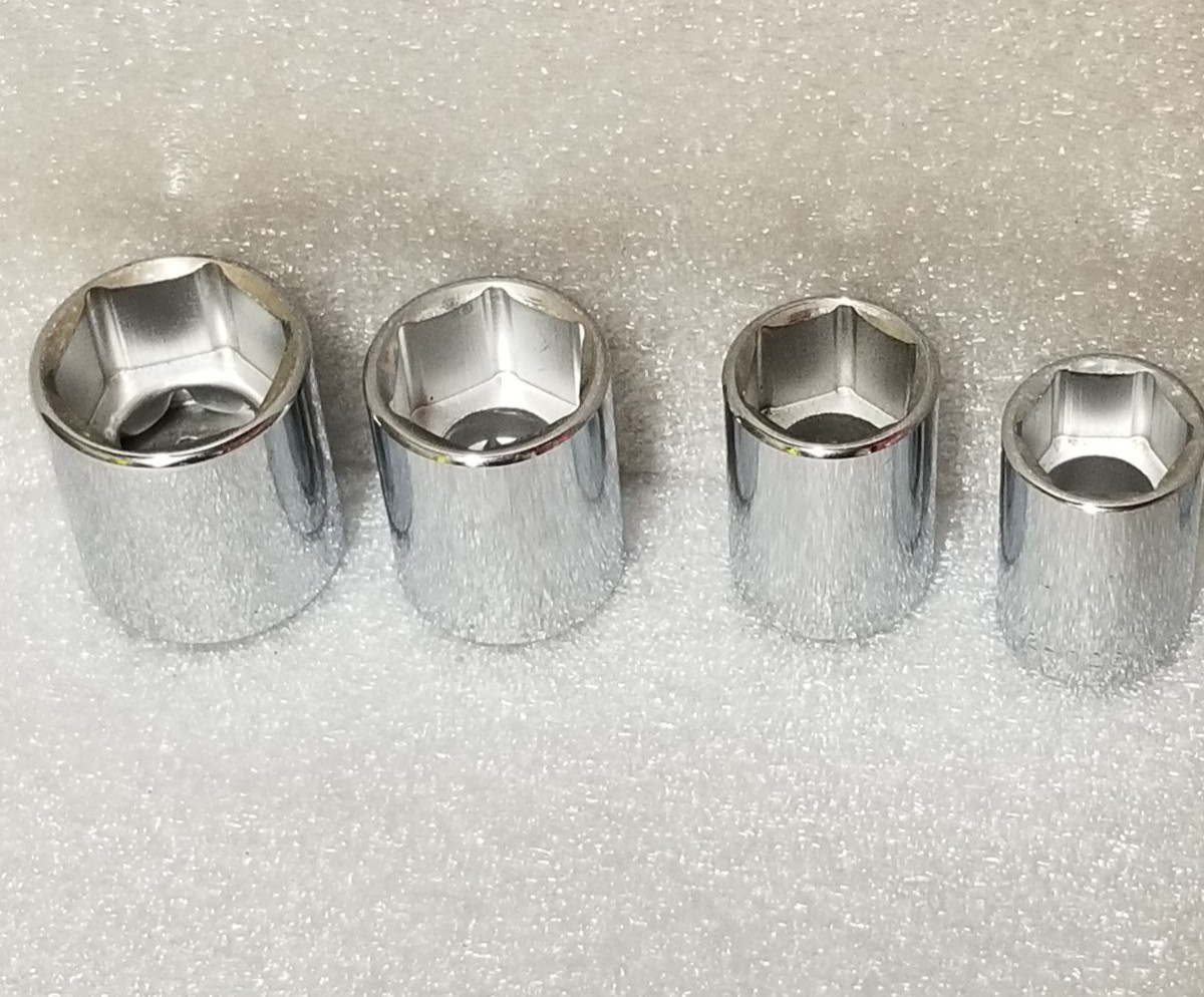 Armstrong 8-Pc 1/2″-Drive 6-Pt Socket Set 7/16″ to 1-3/16″ Made in USA