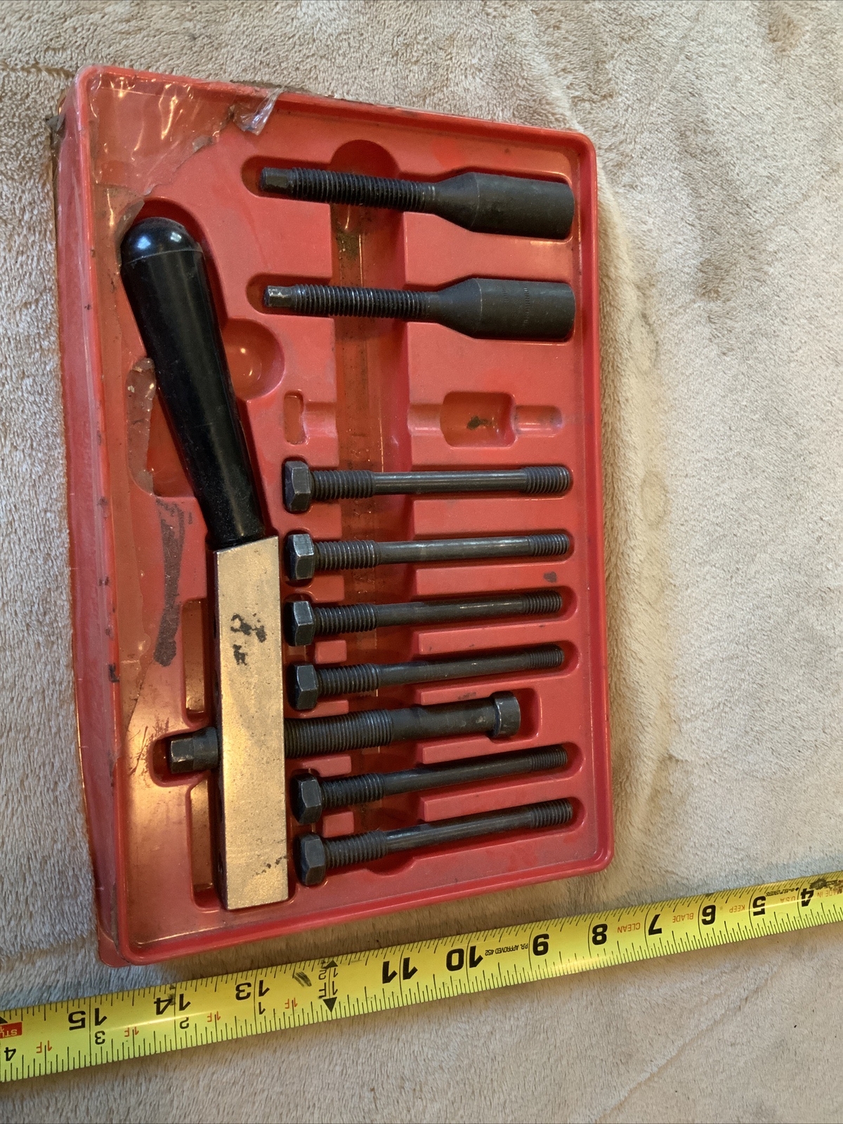 Snap On Cj131 Steering Wheel Puller And Lock Plate Depressor Kit, Missing 1