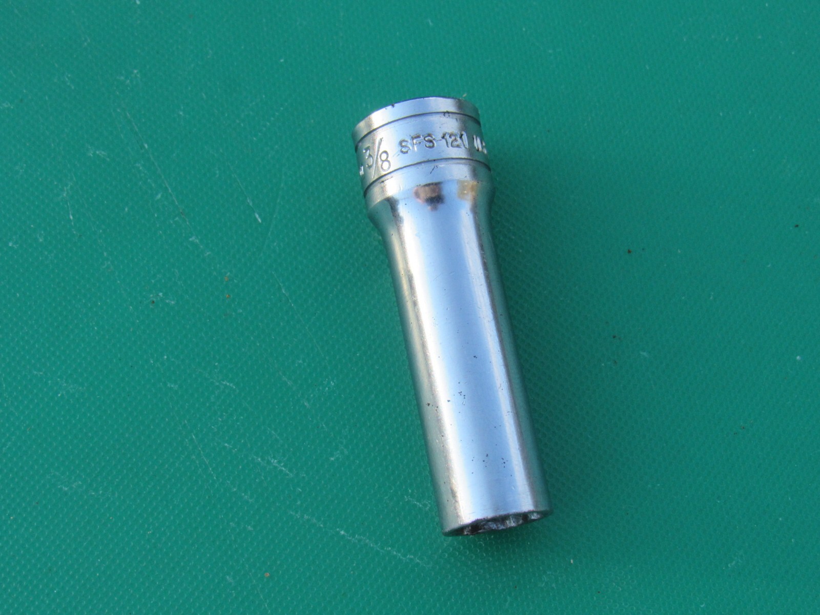 SNAP ON 3/8″ SFS121 3/8″ DRIVE DEEP SAE 6 POINT CHROME SOCKET SFS 121 UNDERLINE