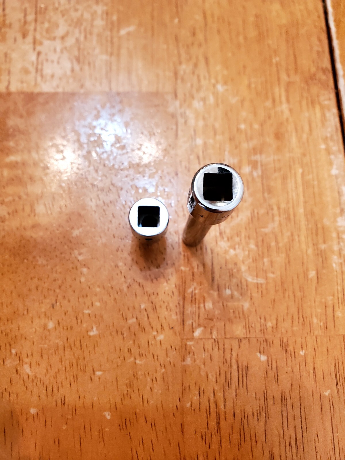 Snap On 1/4 Drive 3/16 12PT Shallow Deep Sockets Lot Of 2