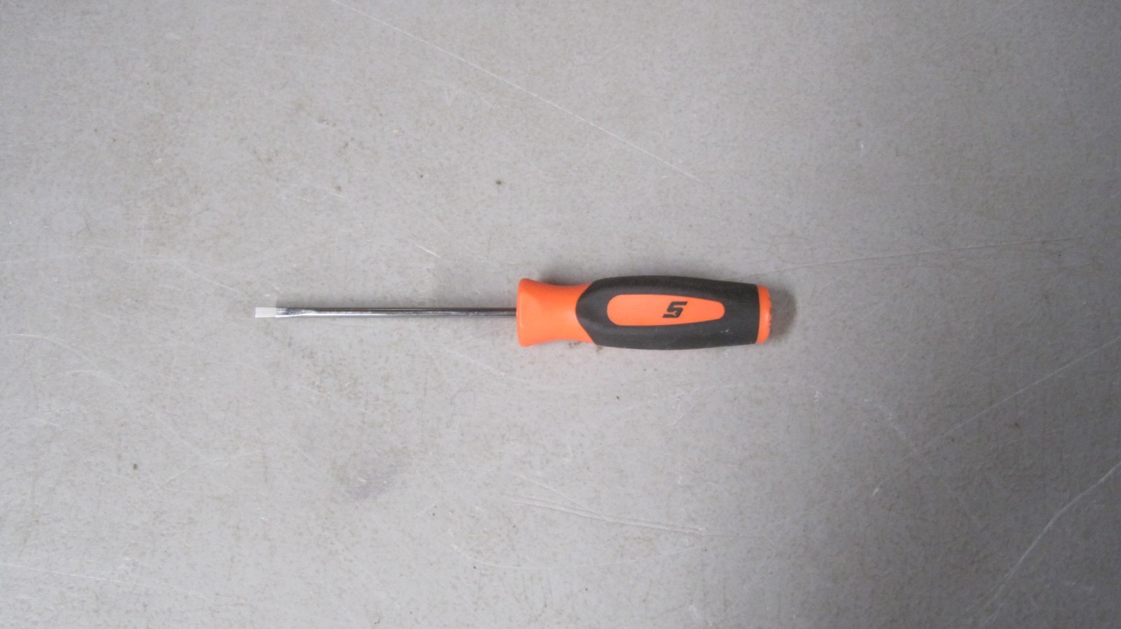 SNAP-ON SCREWDRIVER MINI INSTINCT SLOT-FLAT # SGD304B ORANGE