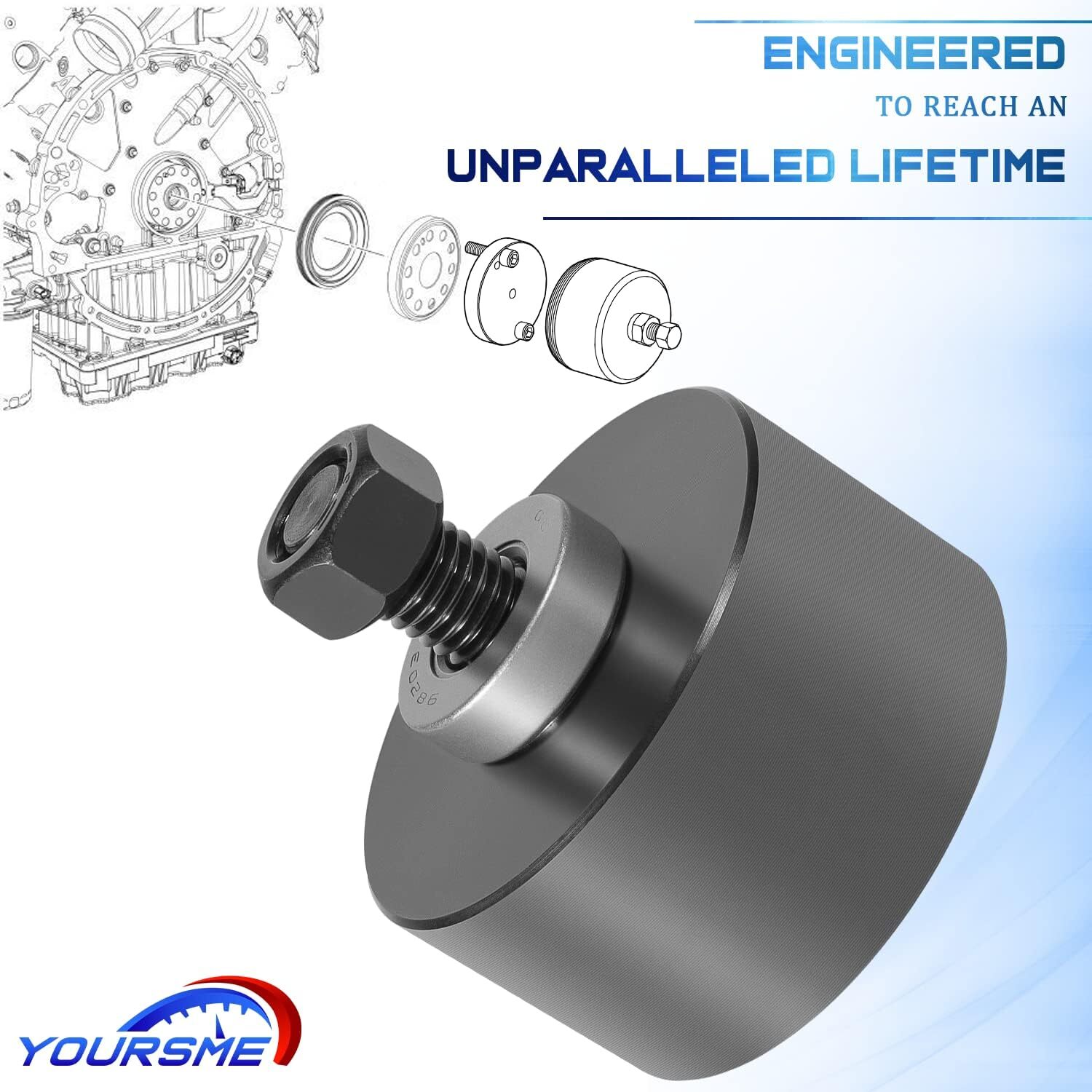 303-761 Crankshaft Front Seal Wear Ring Installer Tool for Ford 6.0L Powerstroke