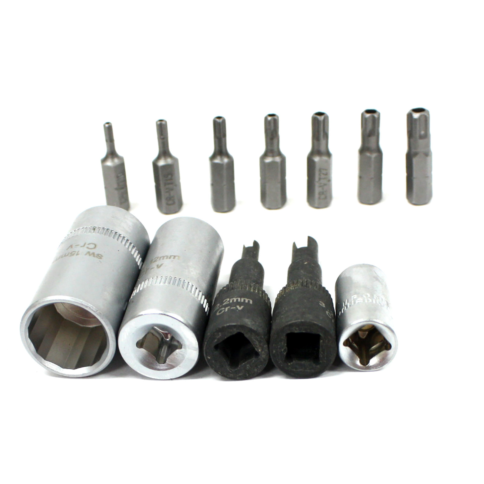 12 pc Air Conditioning Service Kit | SW12 SW15 Specialist Socket 5 Point Tamper