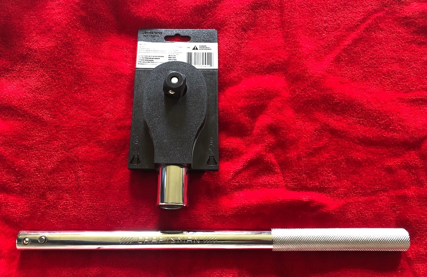 NEW 3/4 INCH DRIVE CRAFTSMAN No. CMMT13015 PEAR HEAD RATCHET w FLAT RATE POSTAGE