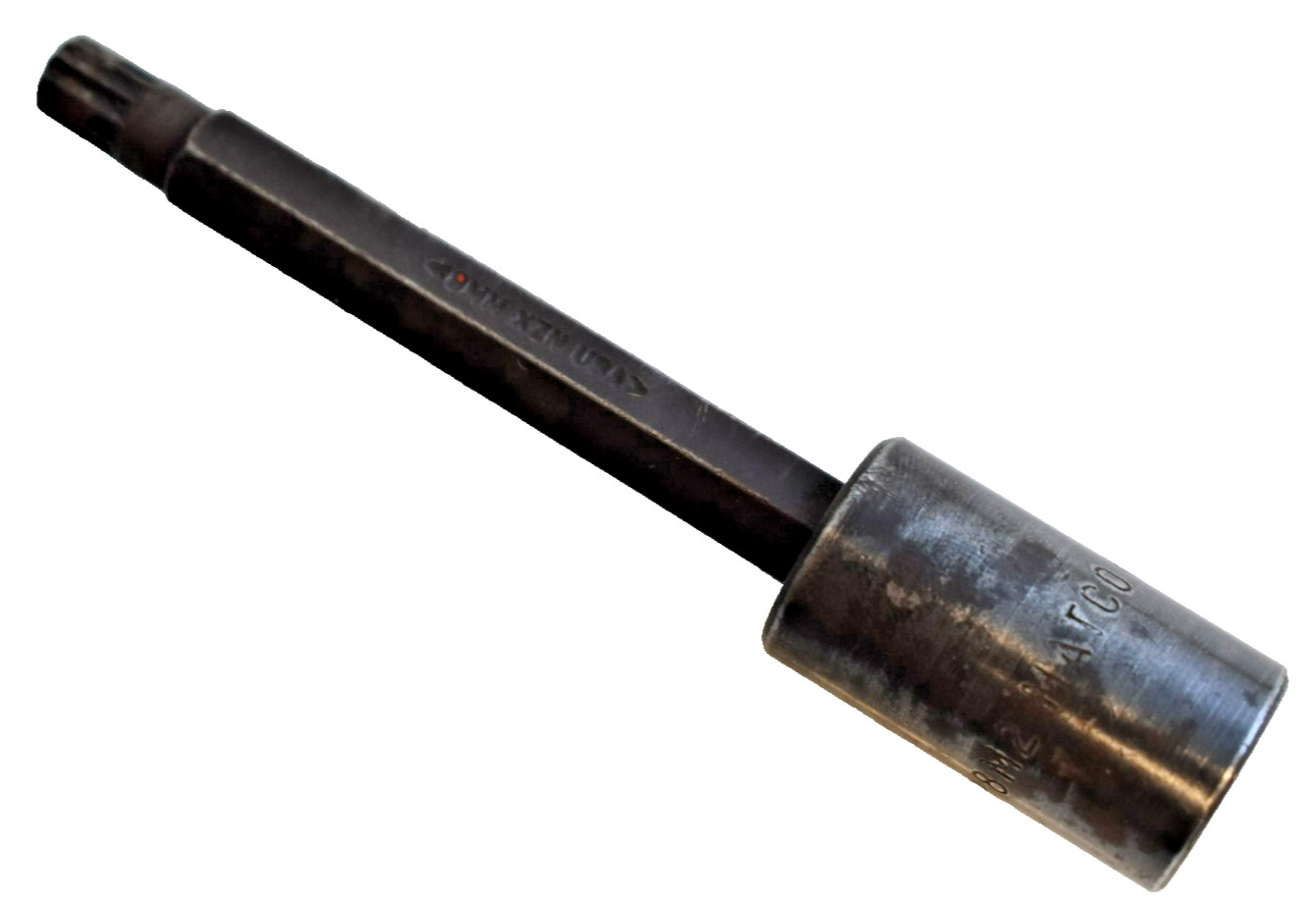 Matco Tools BXDP8M2 8mm Metric Long Triple Square Bit Socket Driver 3/8″ Drive