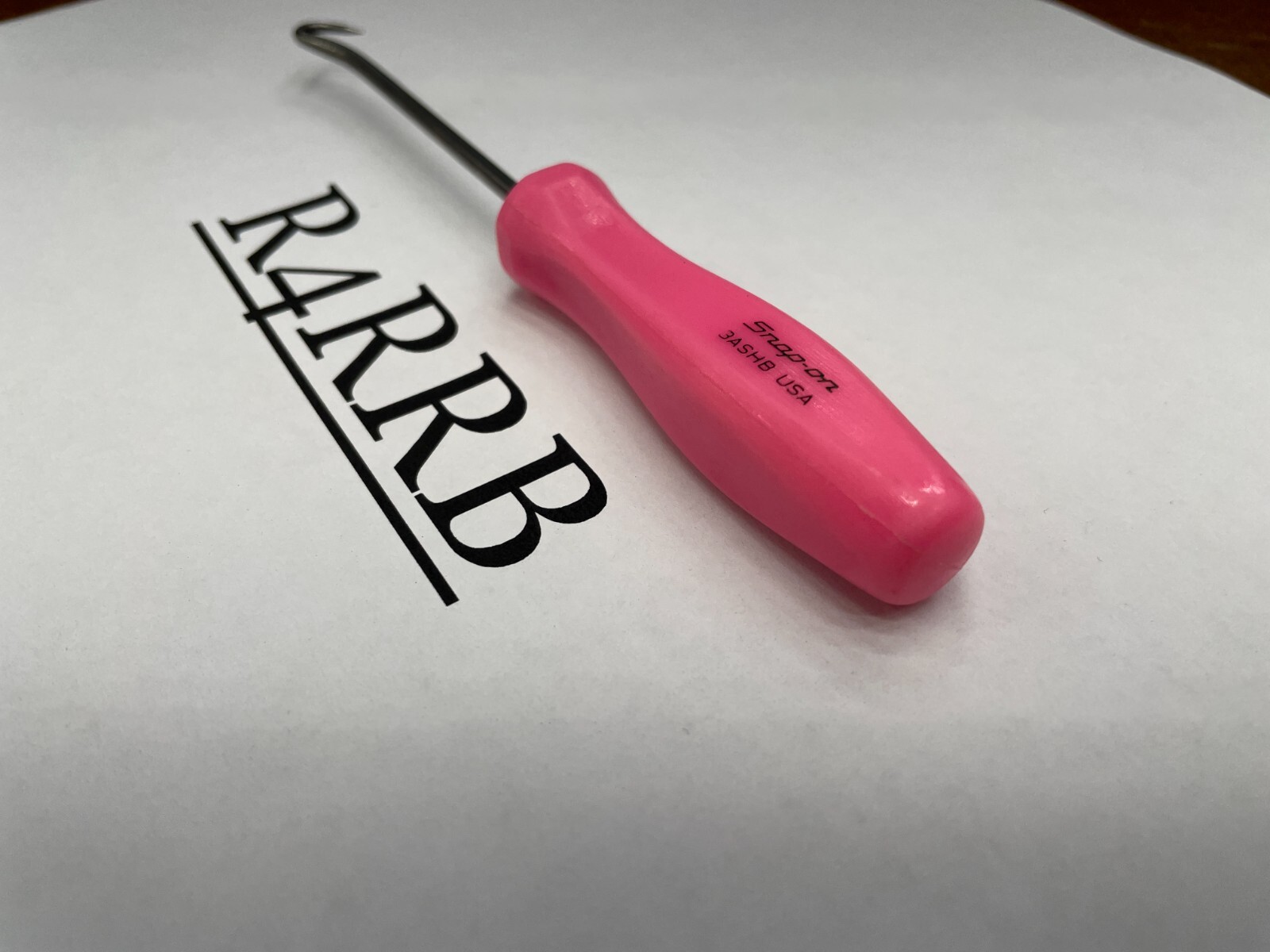 Snap-on Tools USA NEW Classic PINK Mini Hard Handle Hook Pick 3ASHBPK