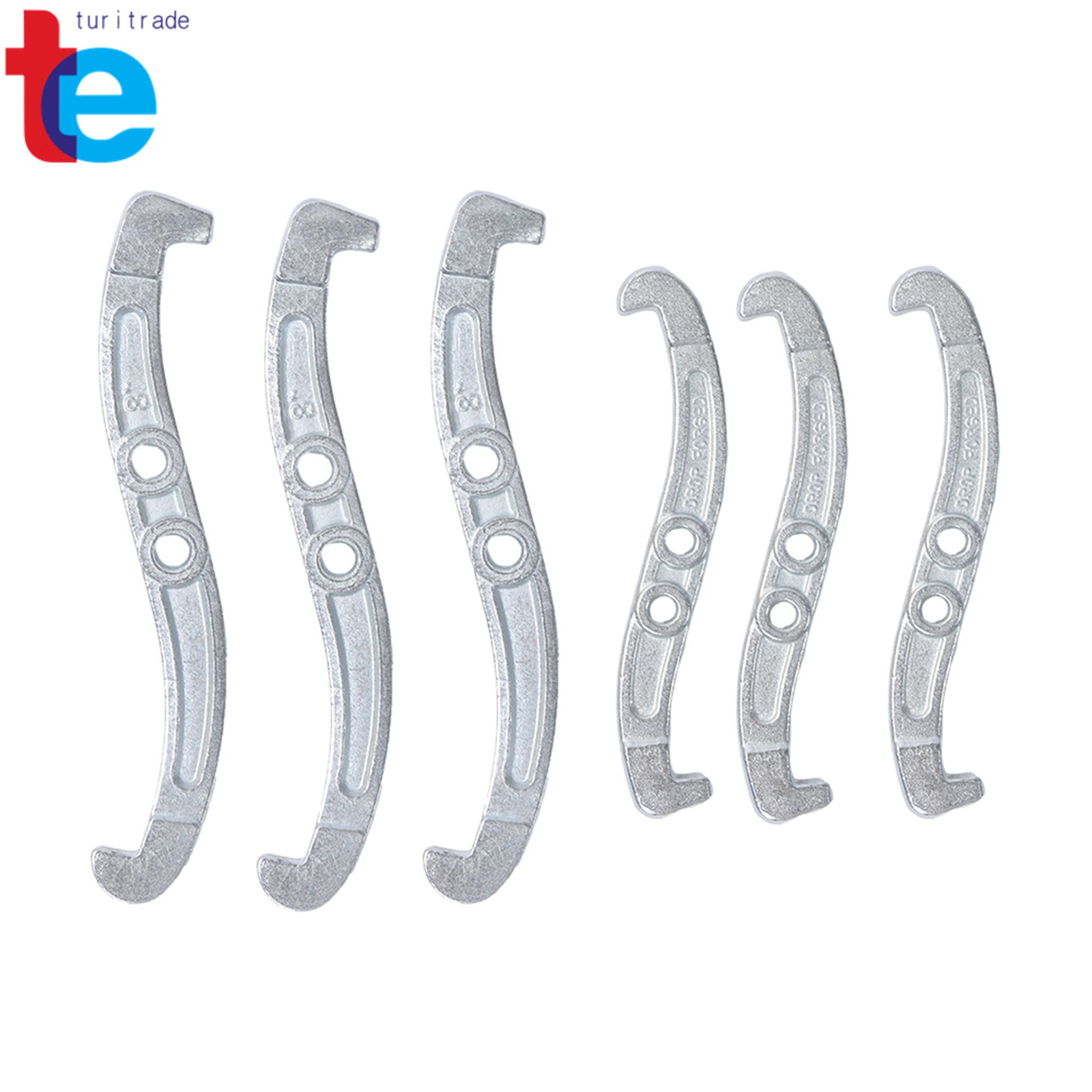 Gear Puller Set 3″ 4″ 6″ 8″ 3-Jaw Bearing Puller Wheel Gear Pulley 4 PCS
