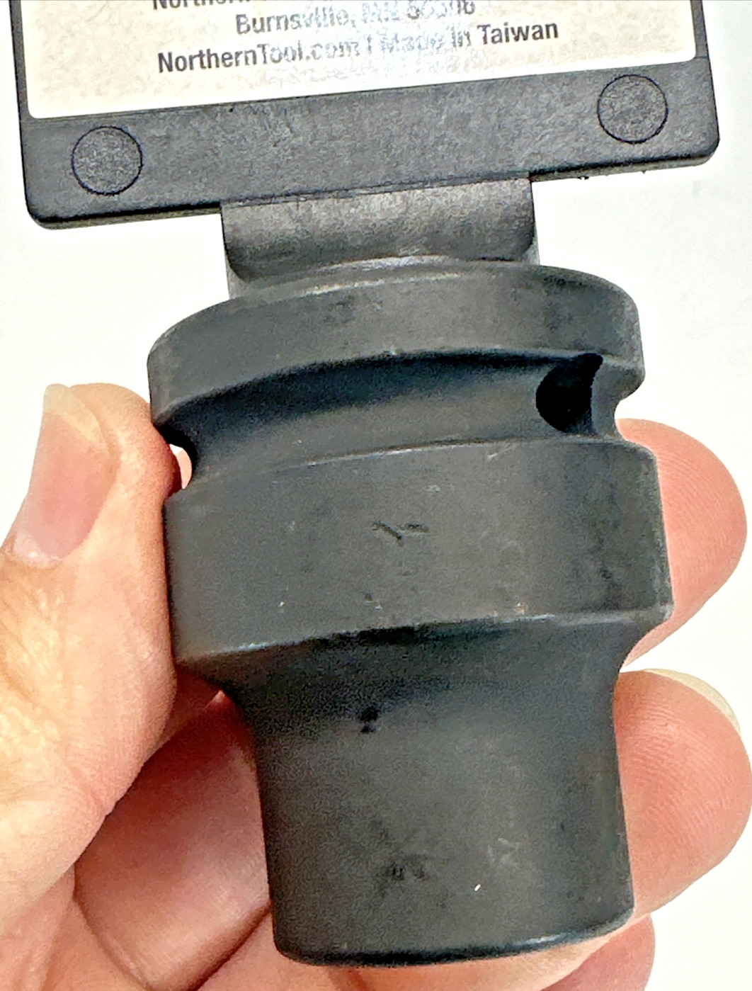Klutch Impact Socket, 11/16in. Size, 3/4in. Drive, 6-Point 41090 Northern Tool