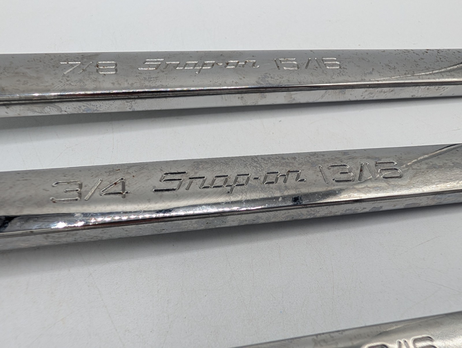 Snap On Double Box End 10 Degree Offset Wrench Lot Of 3 12 Pt