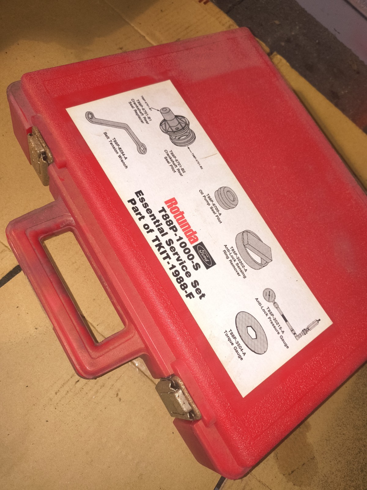 NOS Rotunda Ford Essential Service Set T88R-1000S (KIT-1988-F) – Complete w/…