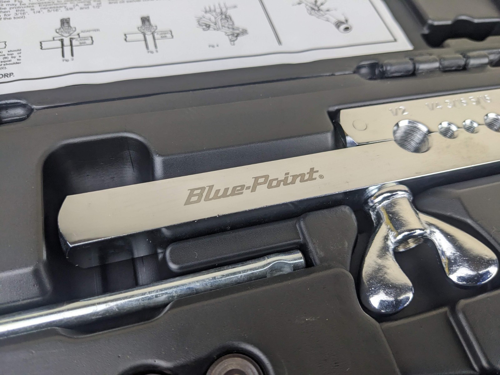 #bo242 Blue-Point Tools NEW TF528D TF-528-D SAE Double Flaring Set
