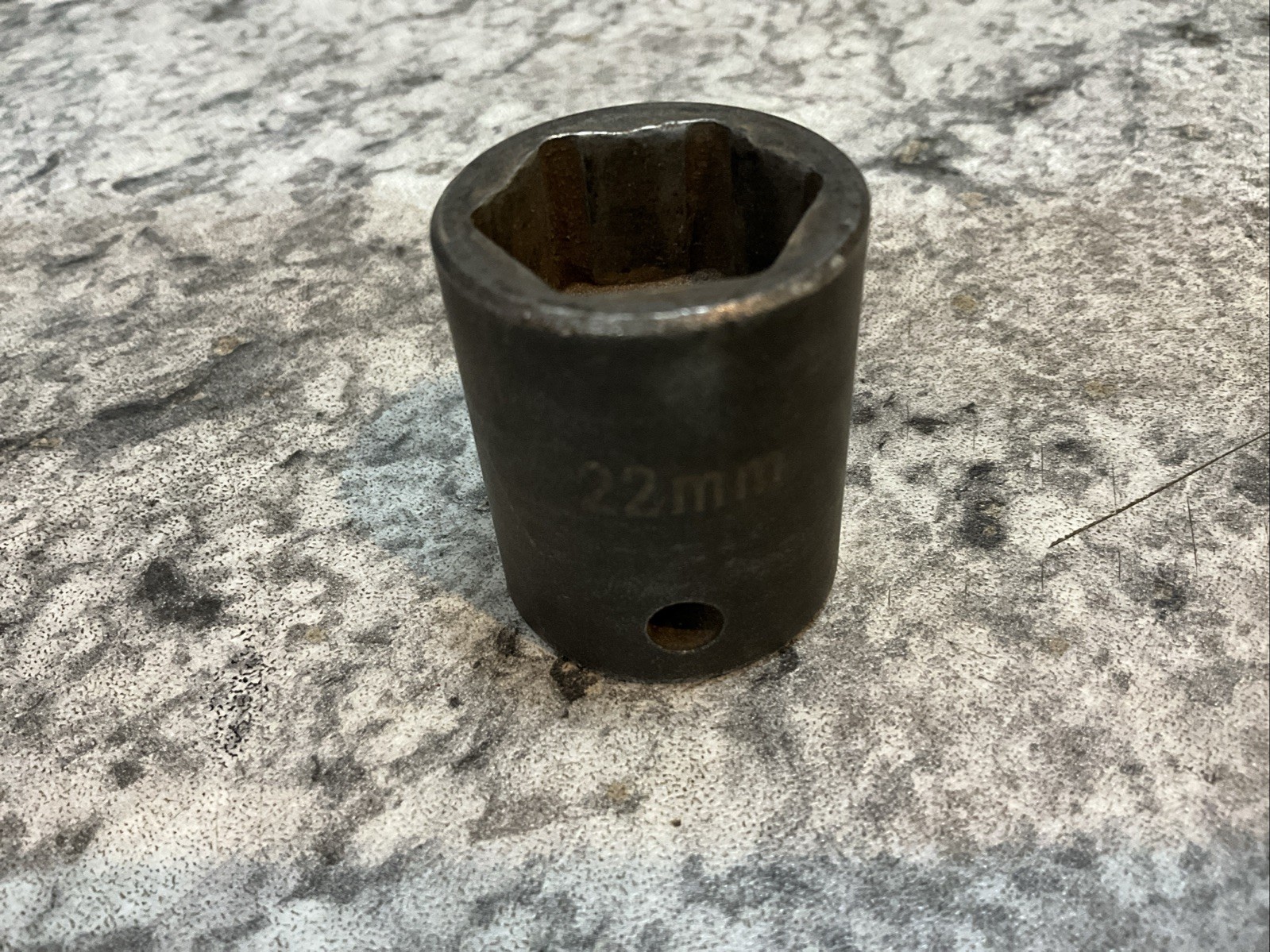 Blue Power by Cornwell CBP1313M 22MM 1/2” drive 6 point impact socket