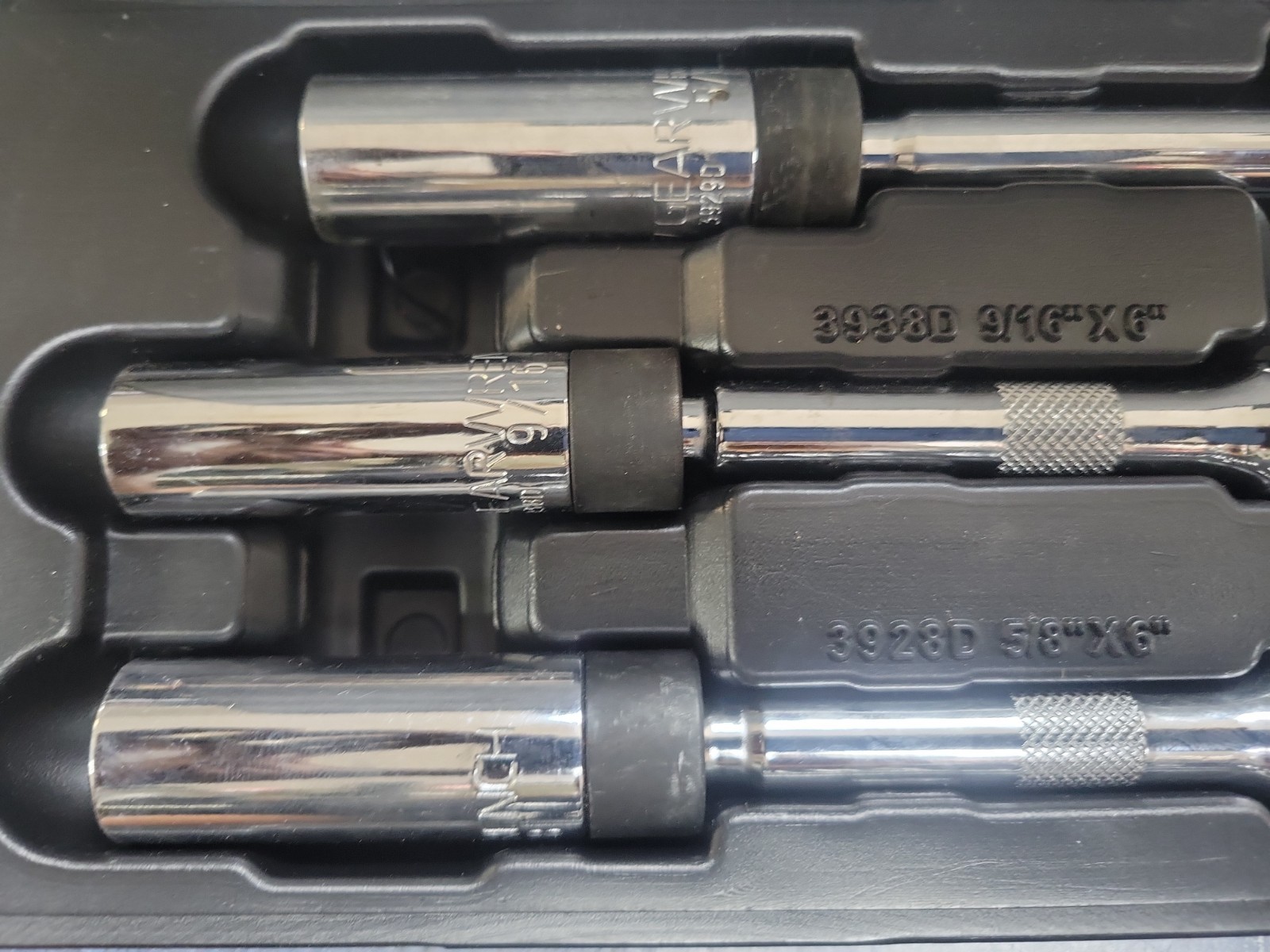 GEARWRENCH 6 PCS 3/8″ Drive 5 Pt. Magnetic Swivel Spark Plug Socket Set, 80601