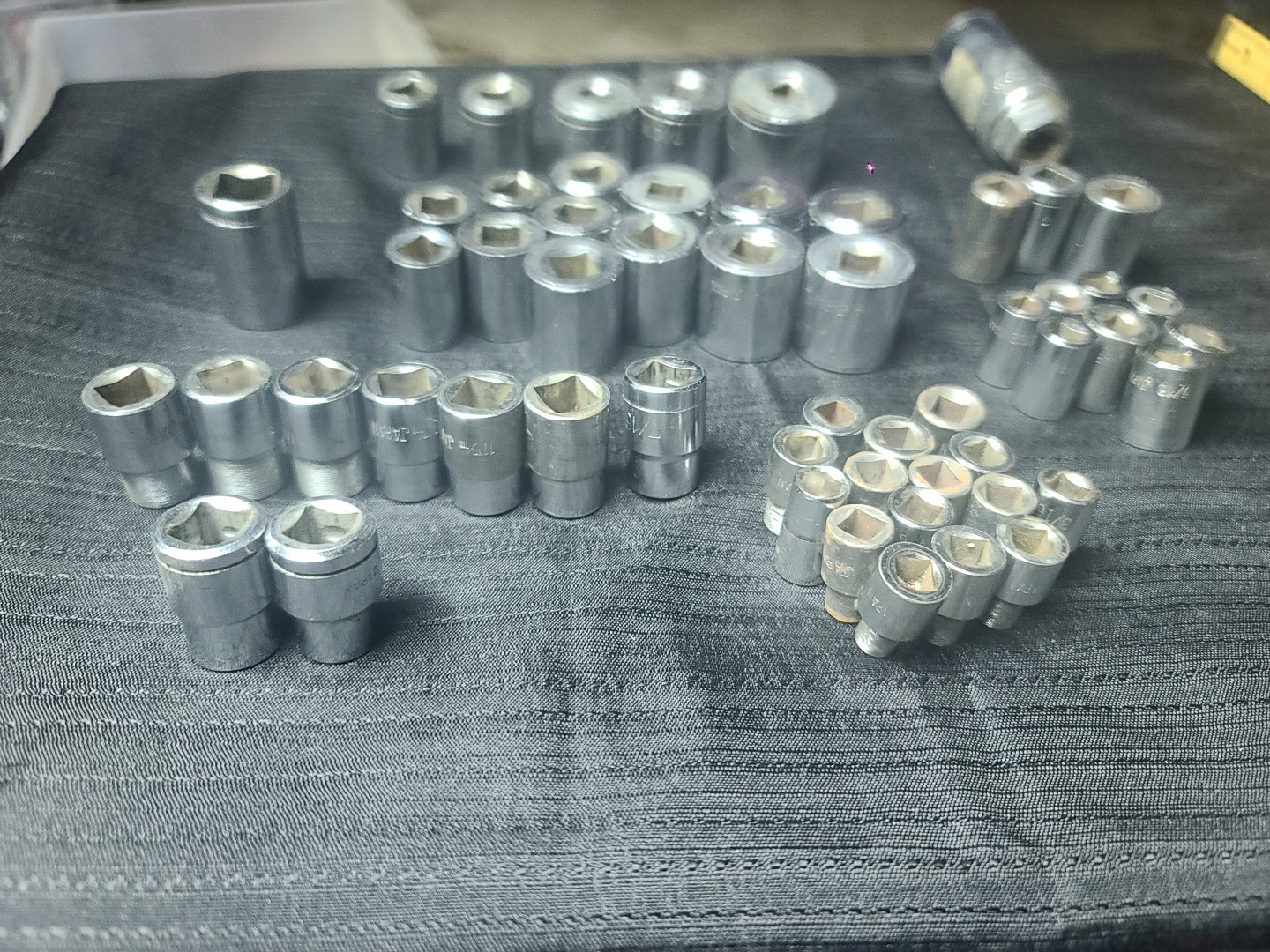 Assorted Socket Set/Mixed Bundle Lot Metric/SAE, Unbranded Japan