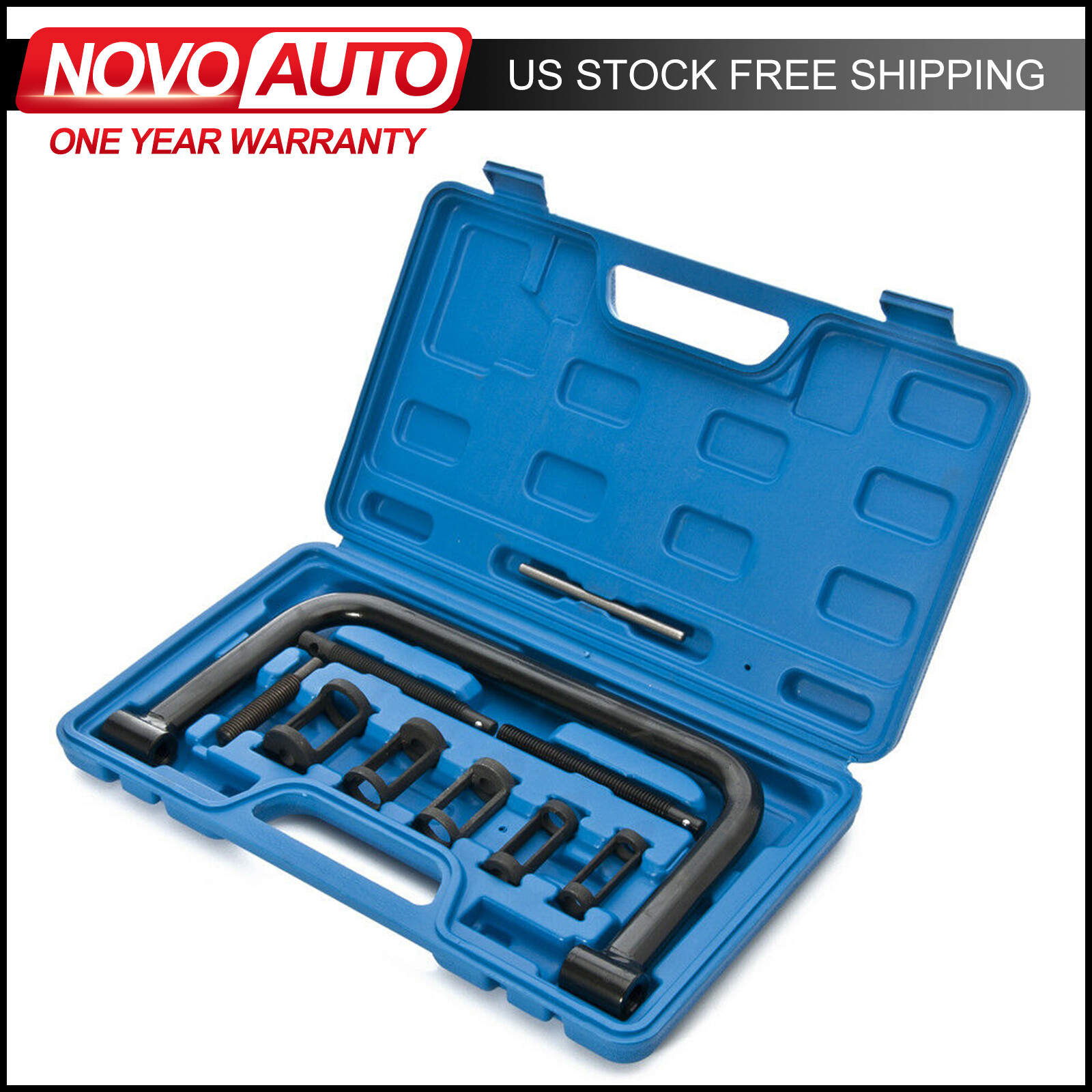 Engine Overhead Valve Spring Installer Remover Tool Kit OHV/OHC Compressor Set