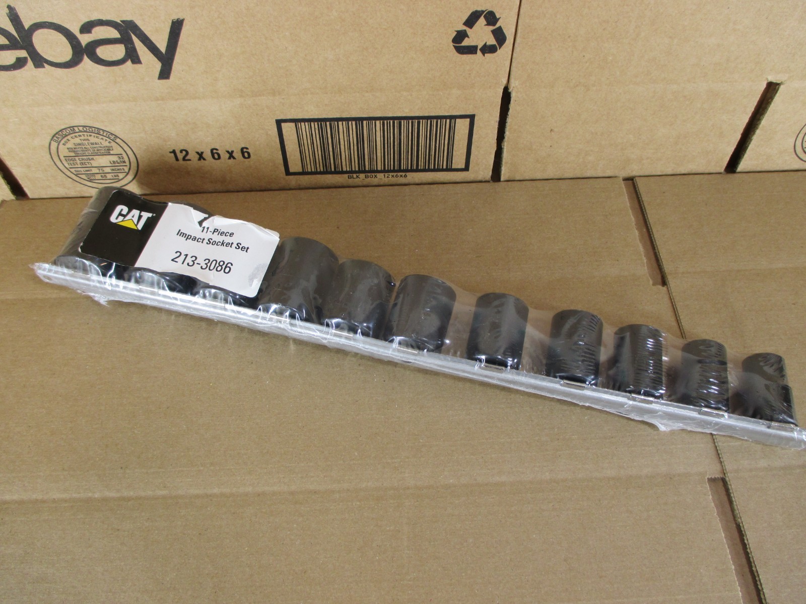 CAT by Snap-On 1/2″ Drive 11pc Shallow SAE 6pt Impact Socket Set 1/2″-1 1/8″ NEW