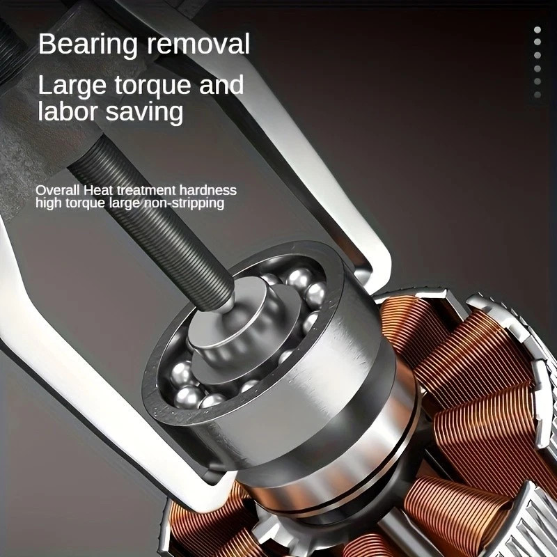 4 in Industrial Two-Jaw Puller – Bearing & Gear Removal for Mechanical Repairs