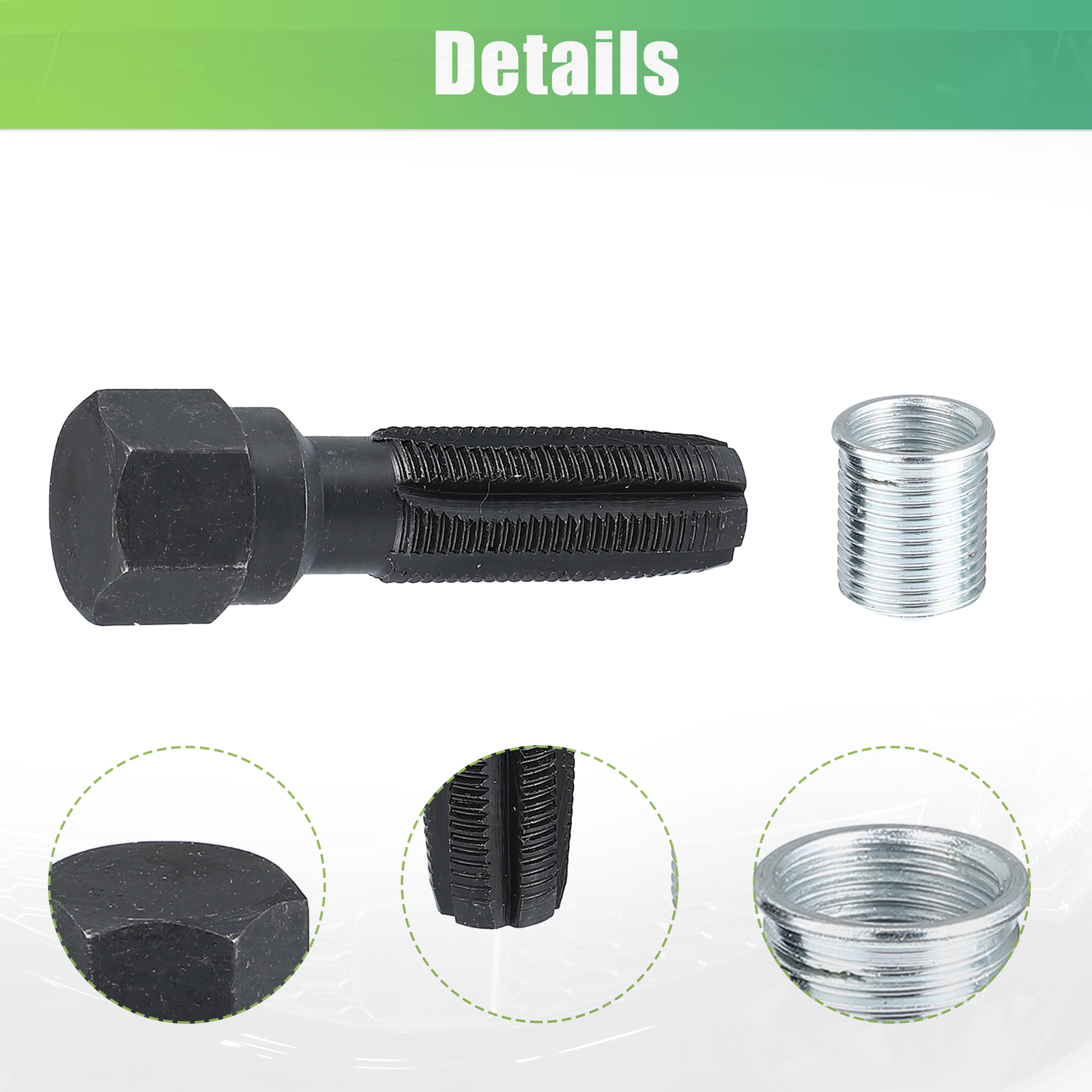 FIVE 14mm Cylinder Head Rethreaded Kit Universal Reamer Cylinder Thread Repair