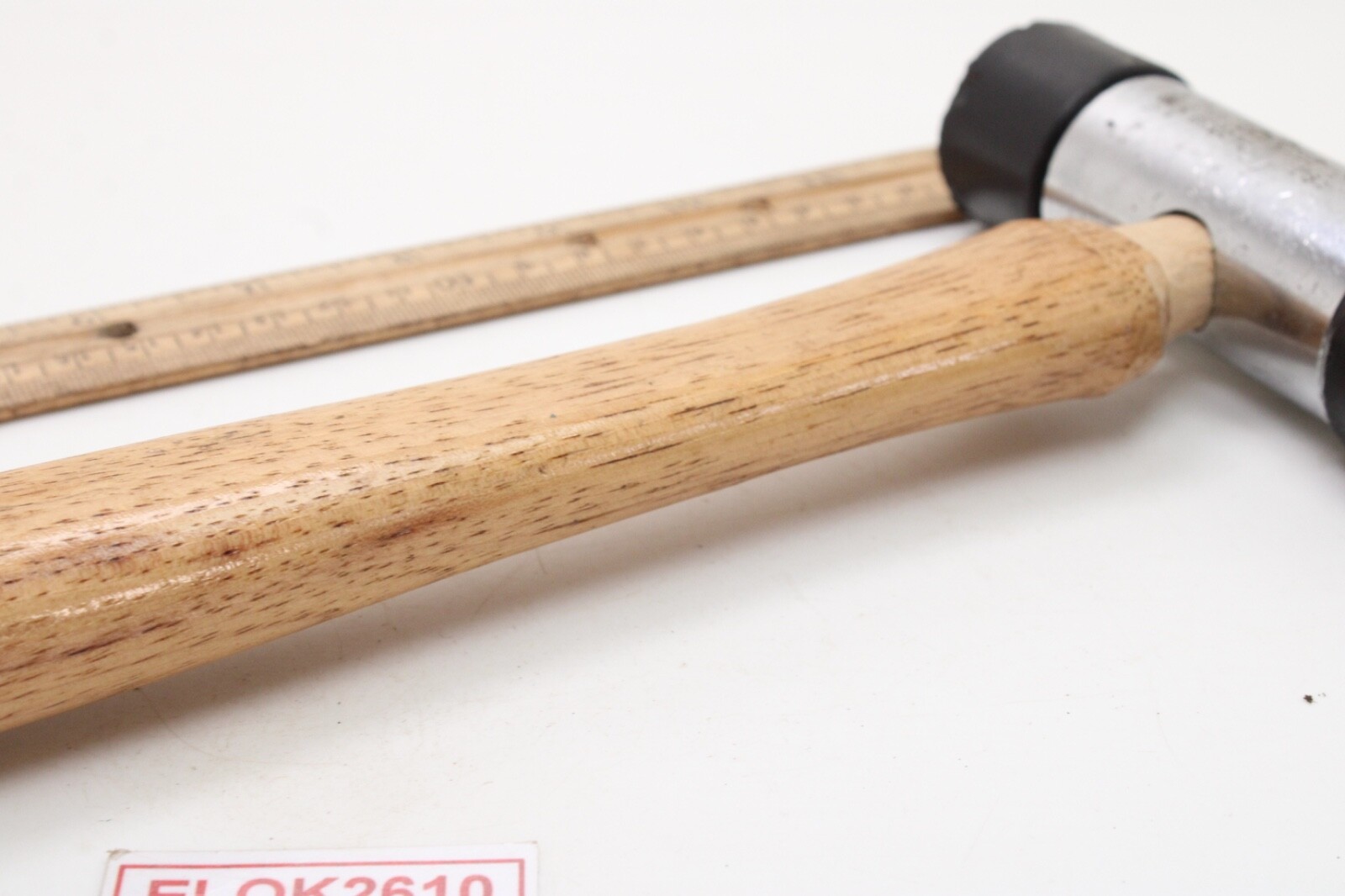 SNAP-ON BH92B 15-1/2″ Rubber Ends Wood Handle Non-Marring Hammer Mallet USA