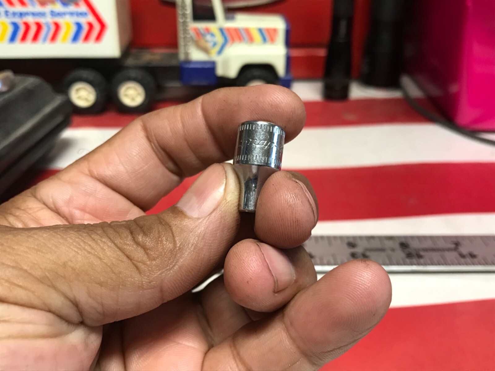 Snap on socket 4mm 1/4” drive 6 points TMM4 ####