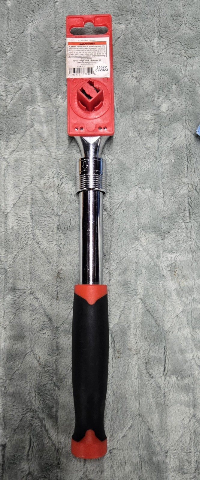 Pittsburgh Pro 62311 1/2″ Drive Extendable Ratchet 12″ to 18″ 72 Teeth 5°Arc…