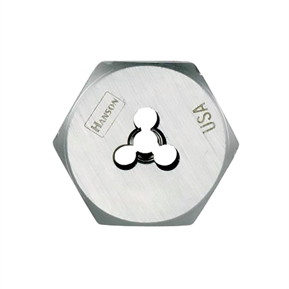 Irwin 6536 High Carbon Steel Hexagon 1″ Across Flat Die 3/8″-24 NF