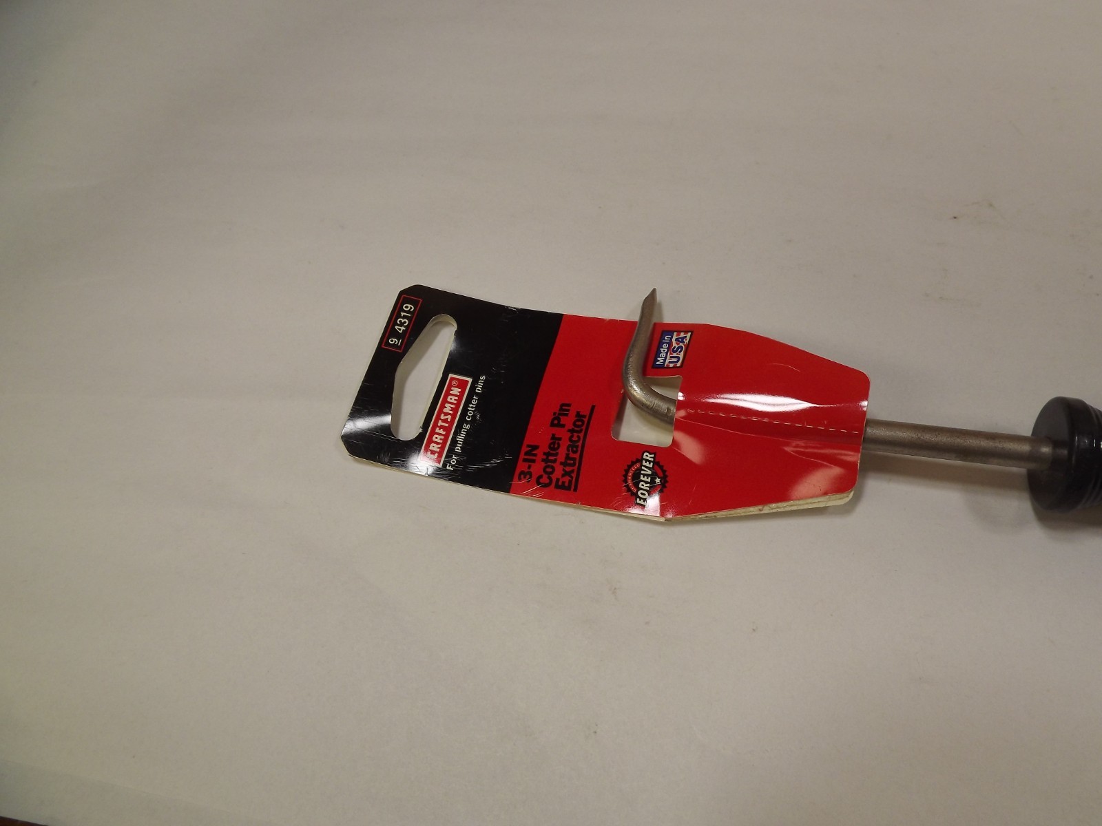 Sears Craftsman USA NOS MINT COTTER PIN EXTRACTOR 4319 PULLER #9
