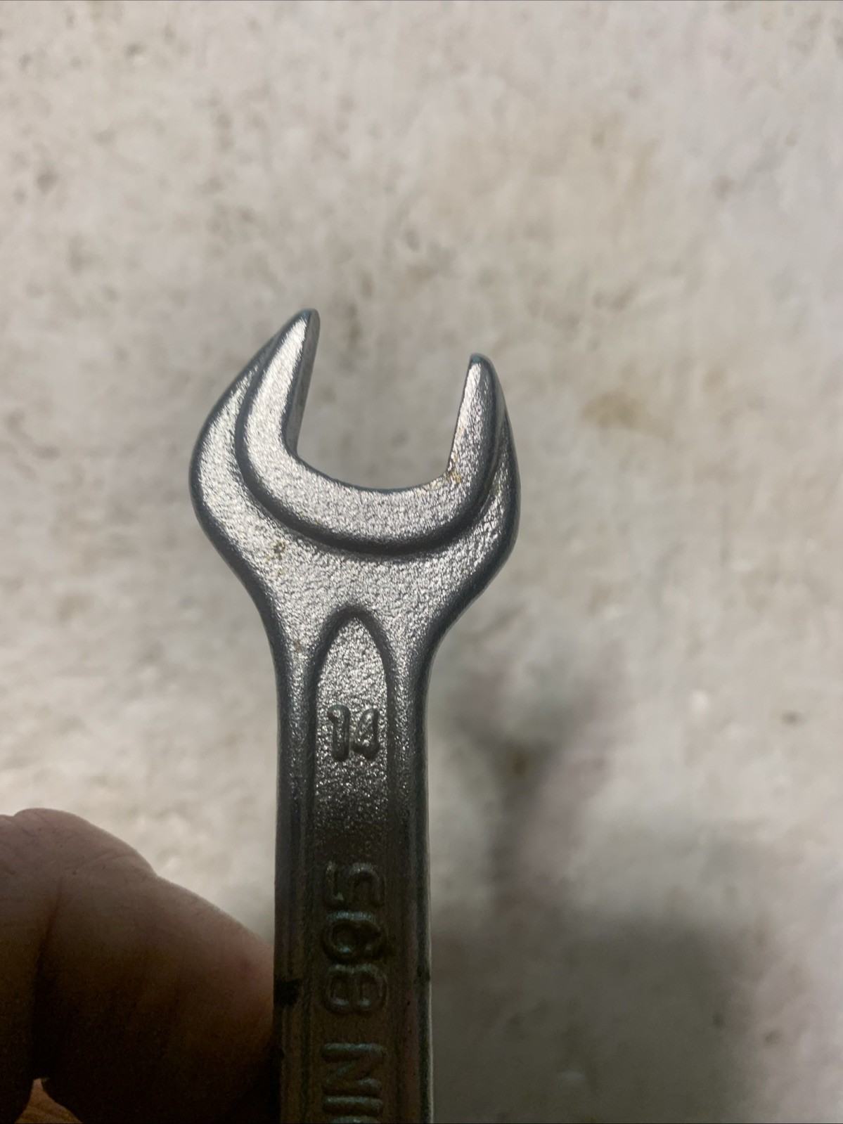 Mercedes- Benz UNIOR 14mm x 17mm Open End Wrench DIN 895 Made in Germany