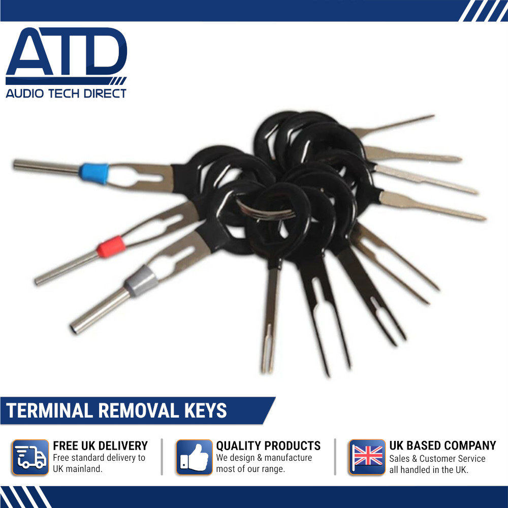 Car Terminal Removal Tool Pin Wiring Connector Extractor Puller Kit Set ATD 11x