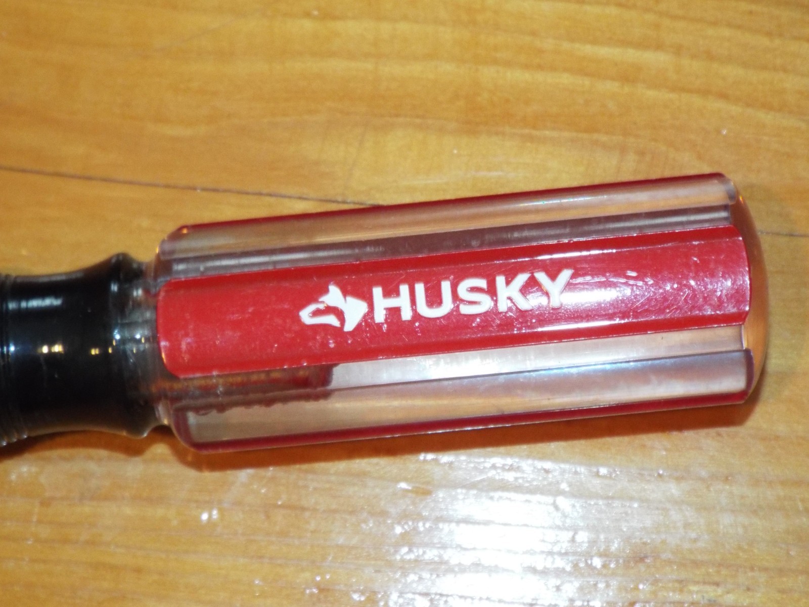 Husky 3/8 in. x 16 in. Square Shaft 538-215 Standard Slotted Screwdriver USA