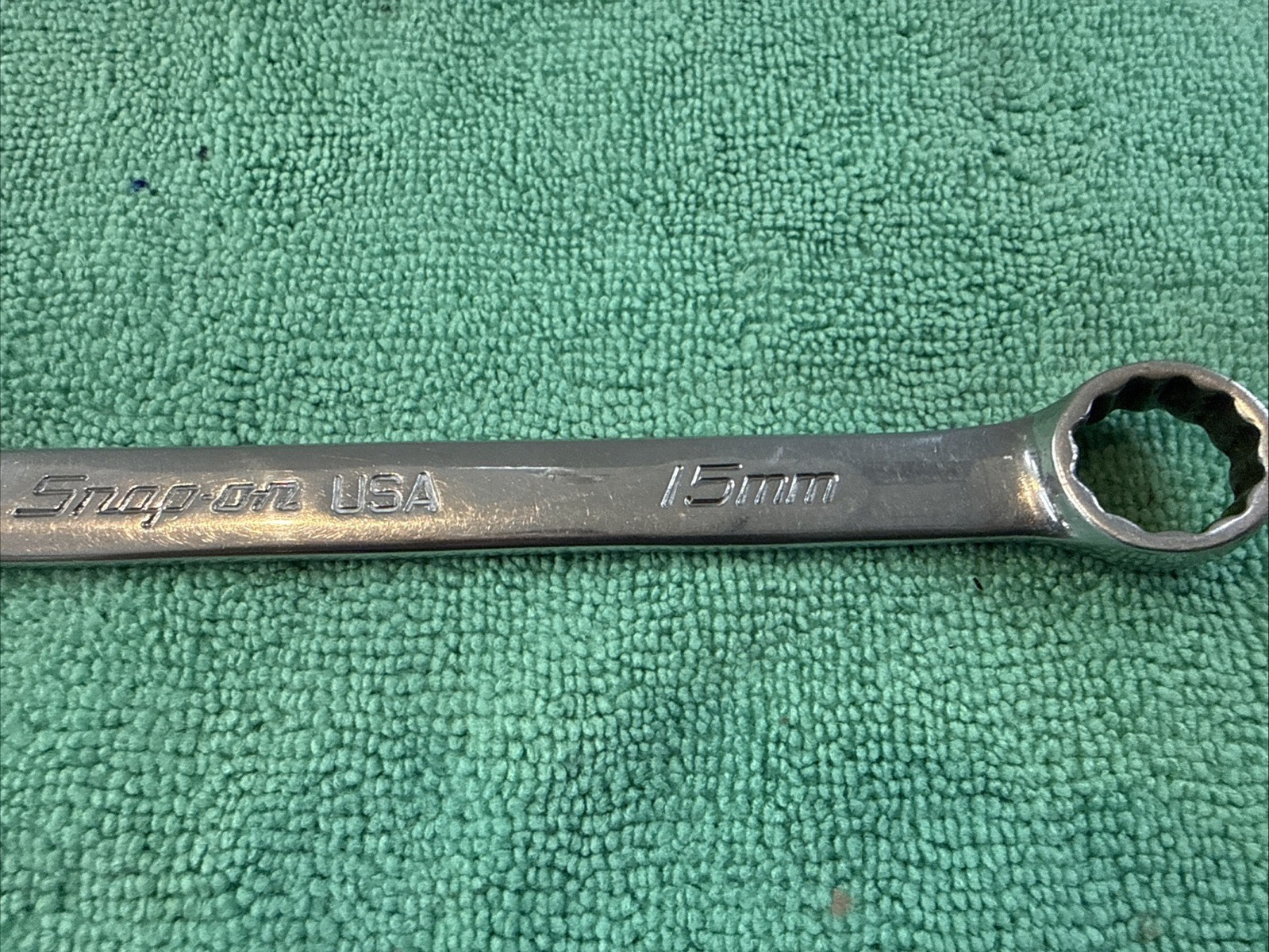 Snap On SOEXM15 15mm 12 Point Metric Flank Drive Plus Combination Wrench