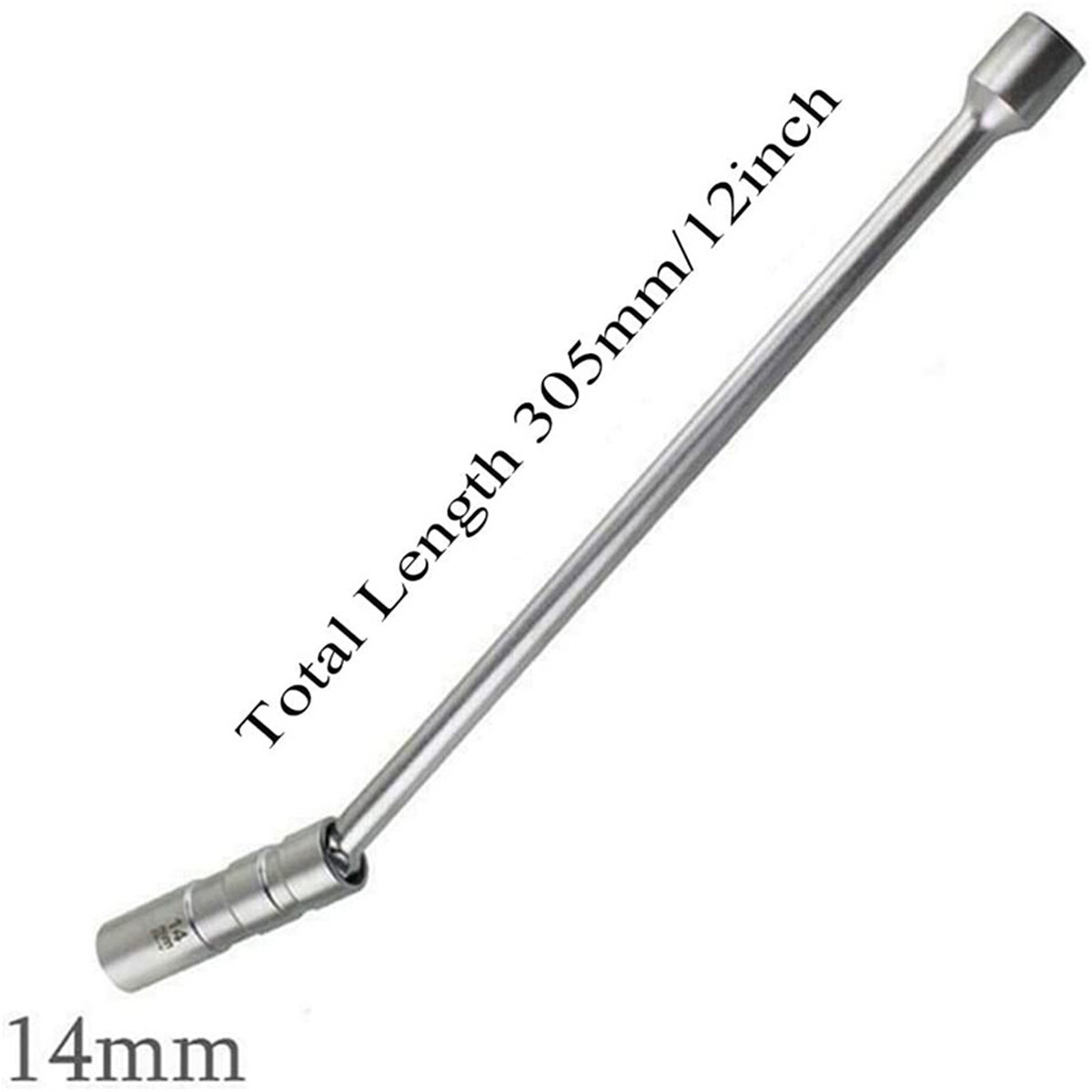1X 14mm 3/8″Drive Thin Wall Joint Auto Car Spark Plug Sleeve Socket Removal Tool