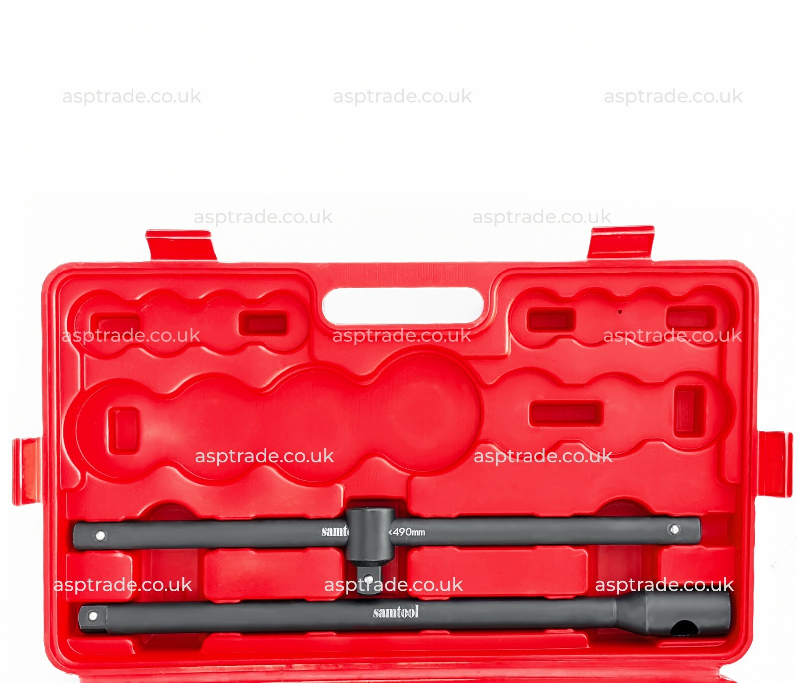 26-pcs 3/4 Inch Drive Metric Deep Impact Socket Set 21-65mm 1 Inch Adapter UK