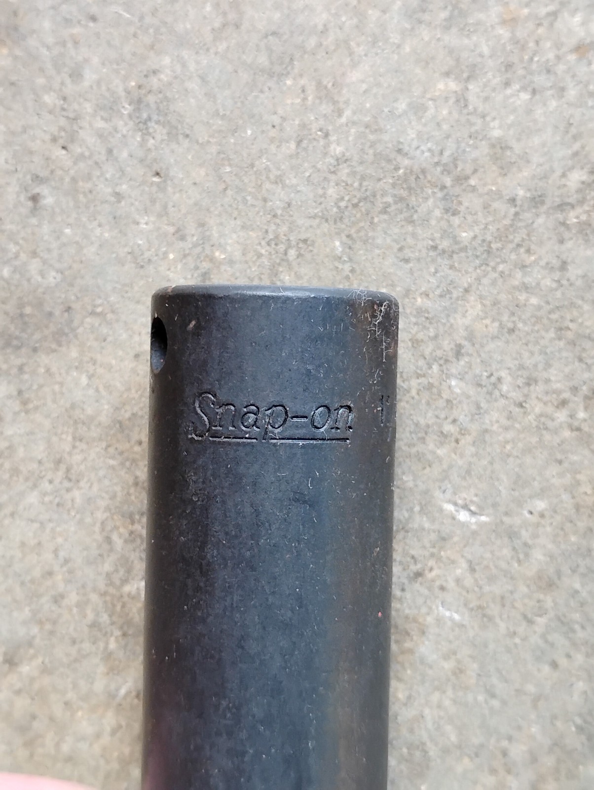 Snap On SIMF220 11/16 SAE flank drive deep impact socket 3/8 drive USA