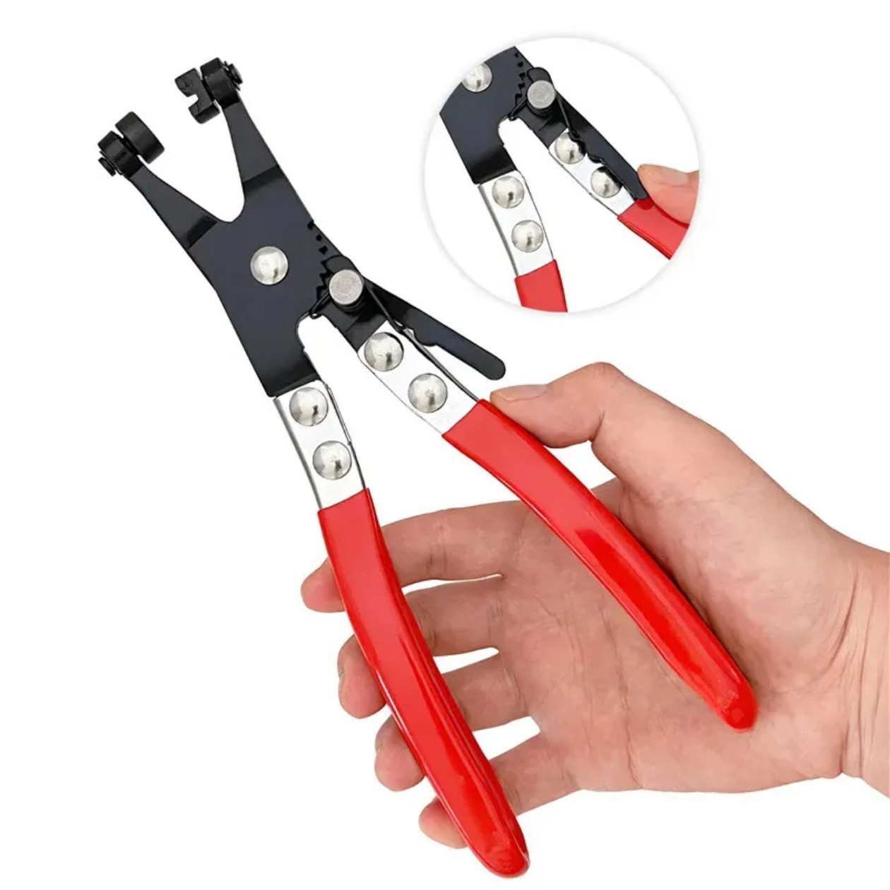 6Pcs Professional Fuel Line Pliers Set Hose Clamp Pliers Electrical Disconnect
