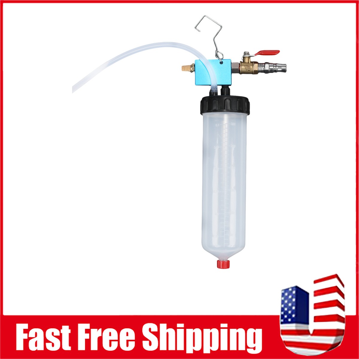 Car Vehicle Vacuum Brake Bleeder Tank Fluid Oil Change Pump Equipment Tool 300ml