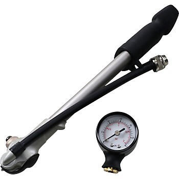 Drag Specialties 3805-0082 Hi-Pressure 30 PSI Shock Pump for Air Shocks & Forks