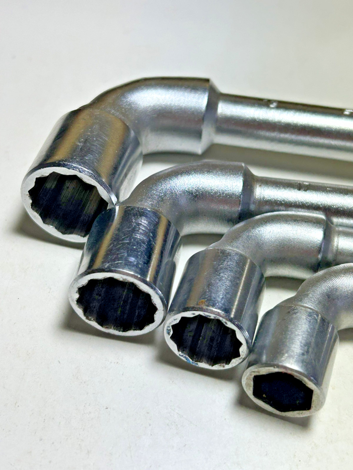 4x Facom No.76 / No.75 Open Ended Angle Wrench L Shape Made in France 13 – 19mm