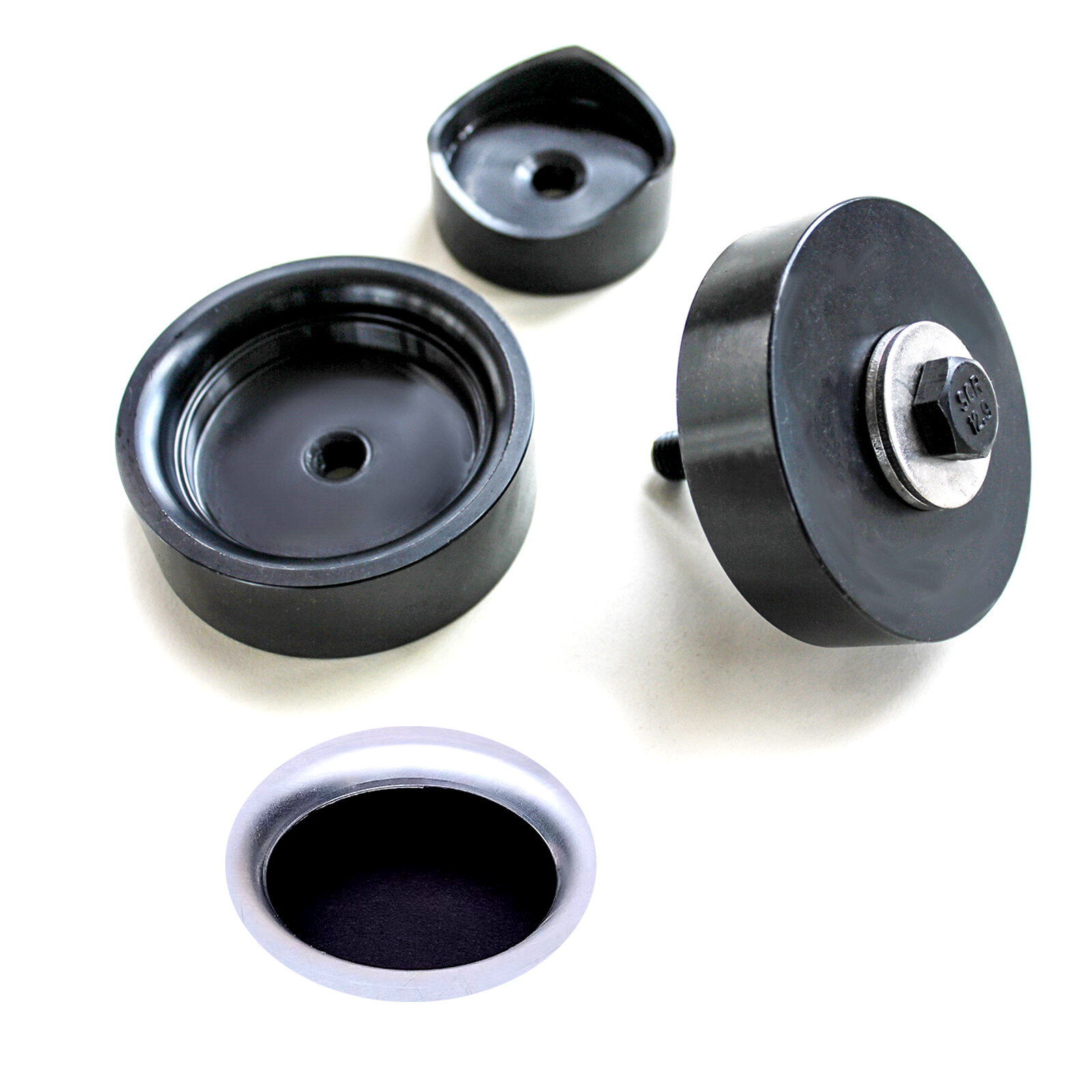 LOUDERLUN Hole Punch & Flare Tool Dimple Plate Dies (Sizes (inches): 2-3/4)