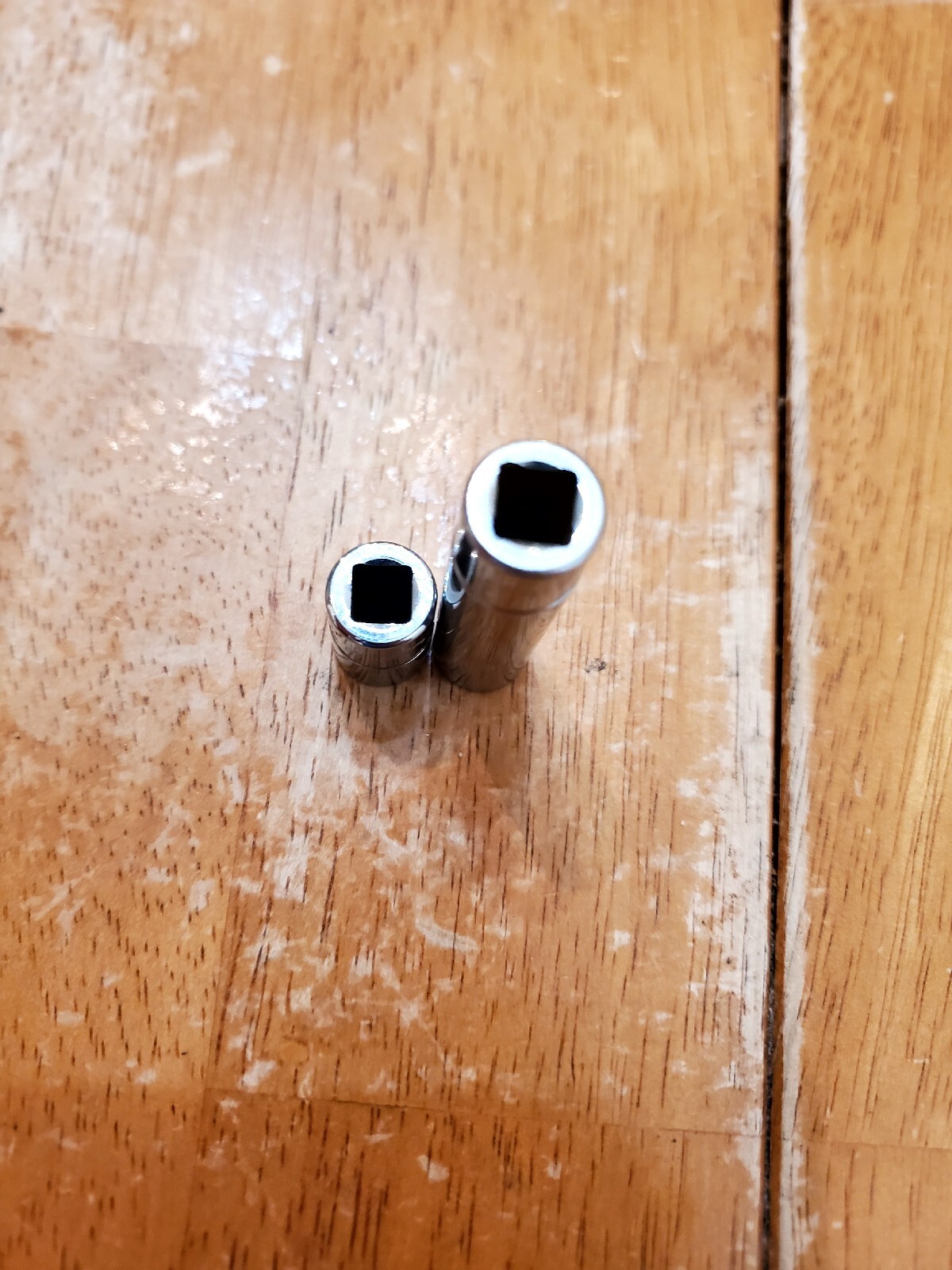 Snap On 1/4 Drive 11/32 6PT Shallow Deep Sockets Lot Of 2