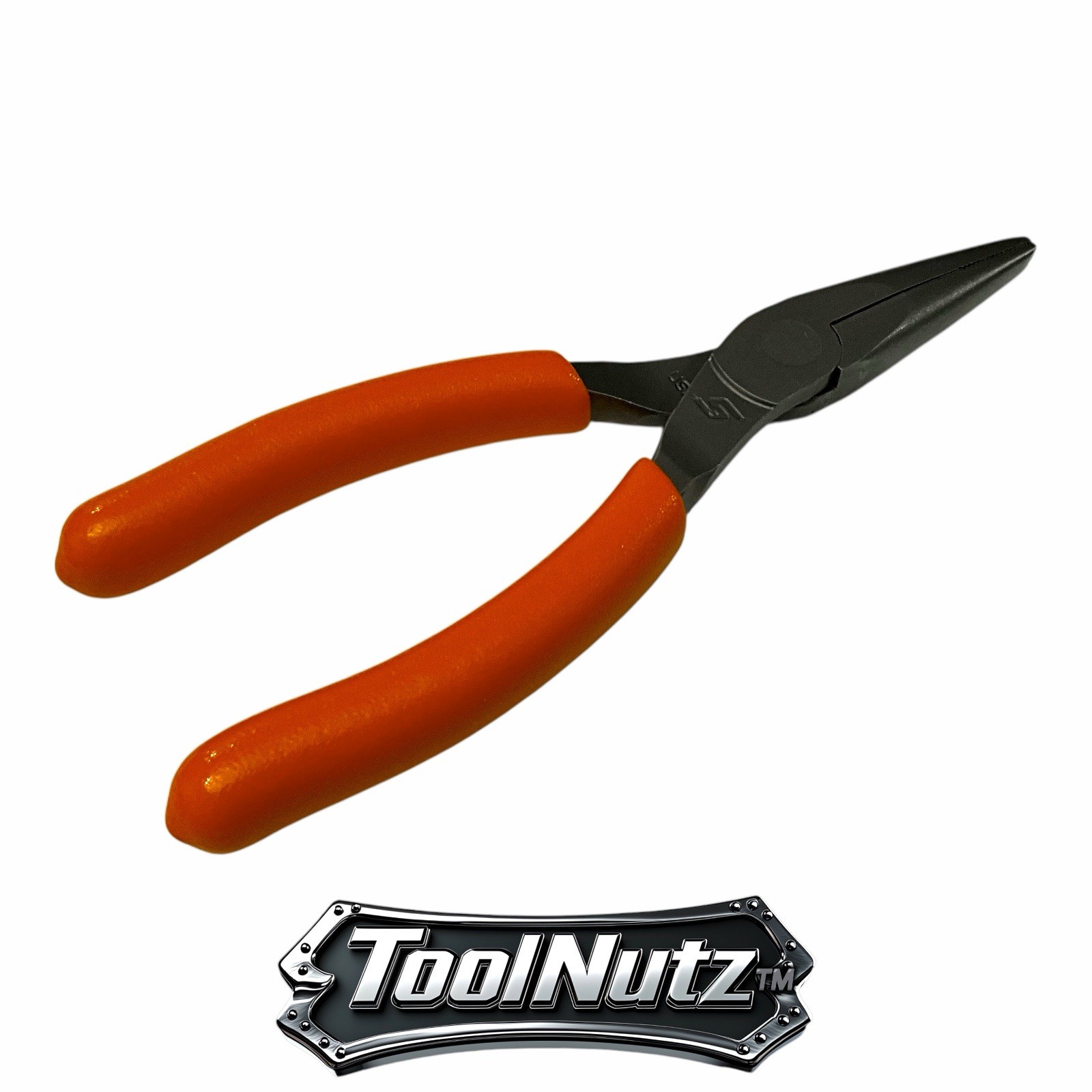 Snap-on Tools NEW 95ACFO 6in ORANGE Soft Grip Rounded Jaw Needle Nose Pliers USA