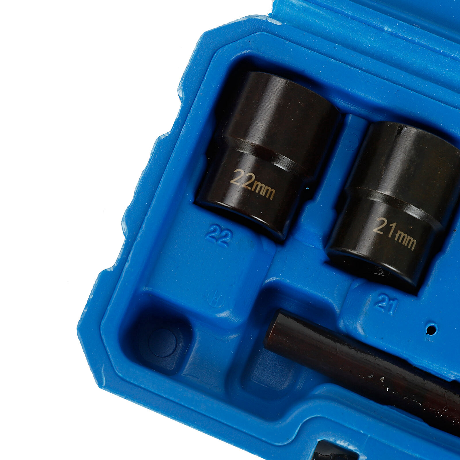 Twist Socket Wheel Lock Worn Lug Nut Remover Extractor Tool 5PCS 17/19/21/22mm