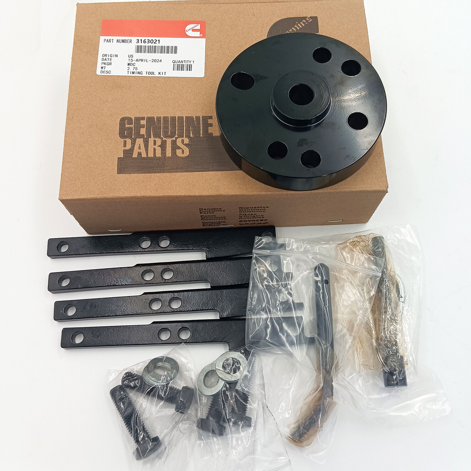Timing Injector Cam Gear Puller Tool Kit 3163021 3163069 3163530 For Cummins ISX